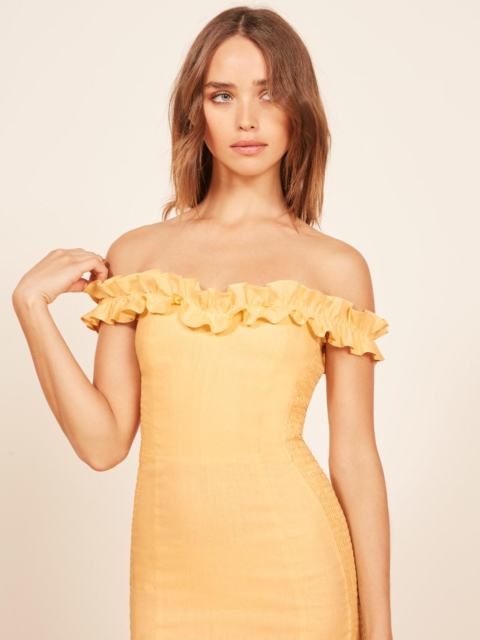 reformation rosemead dress