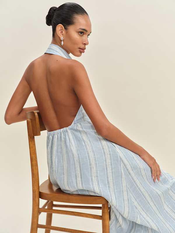 Reformation Tace Linen Dress 4 in White | Lyst UK Reformation Tace Linen Dress 4 in White | Lyst UK