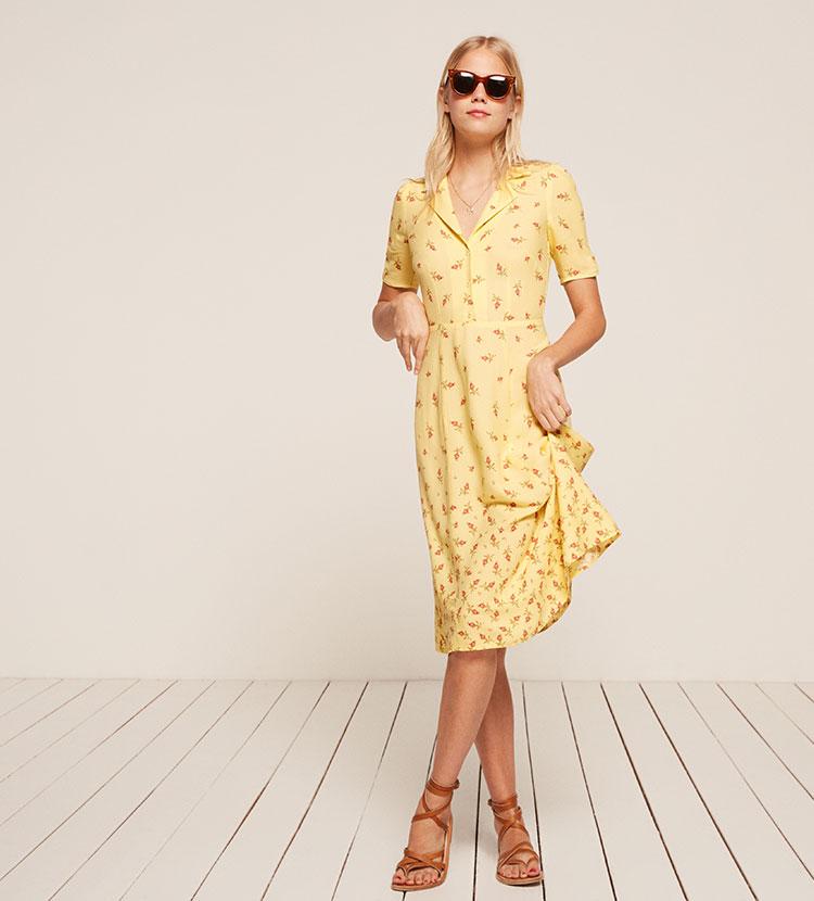 reformation abigail dress