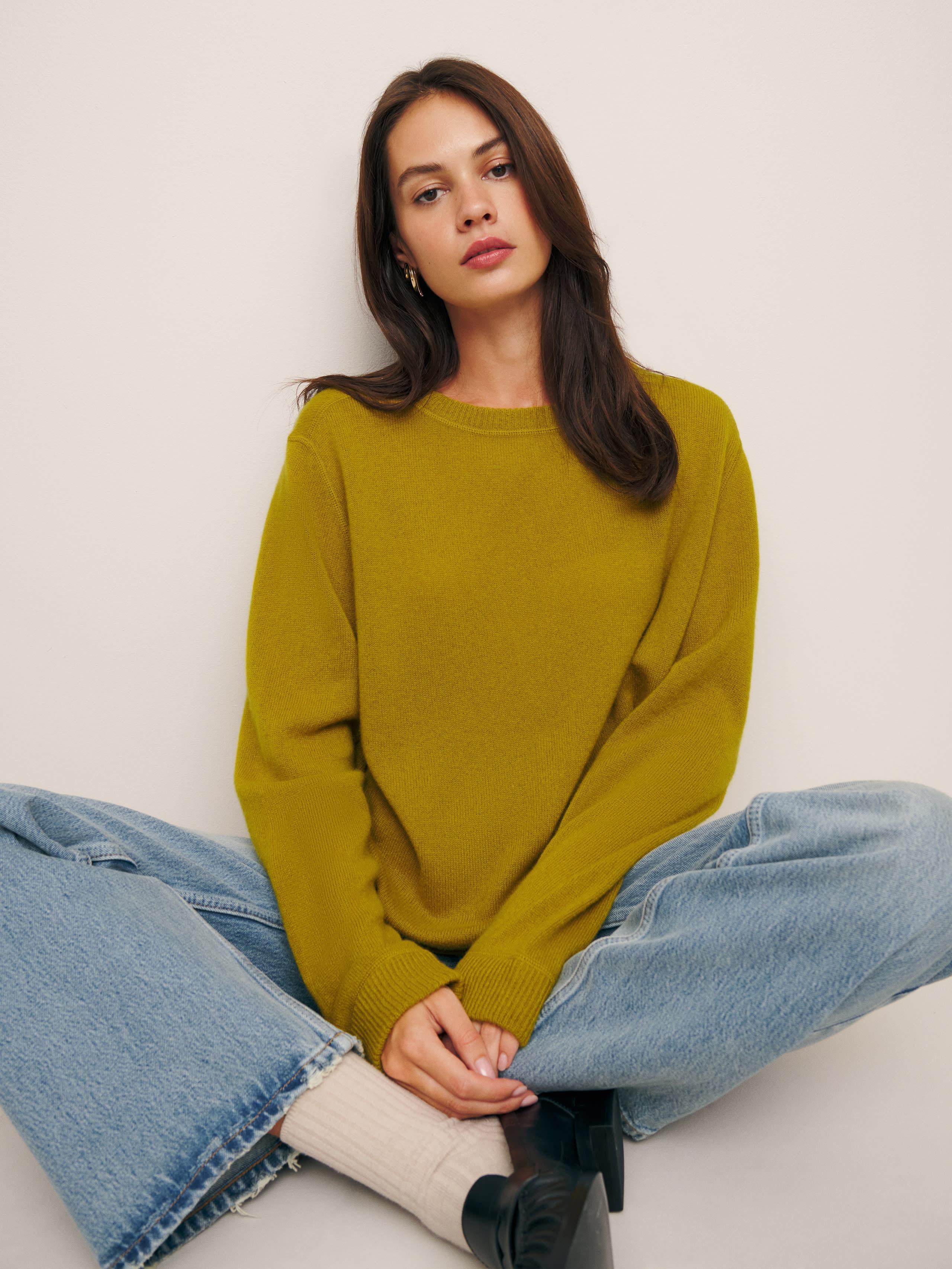 Cashmere boyfriend sweater hot sale