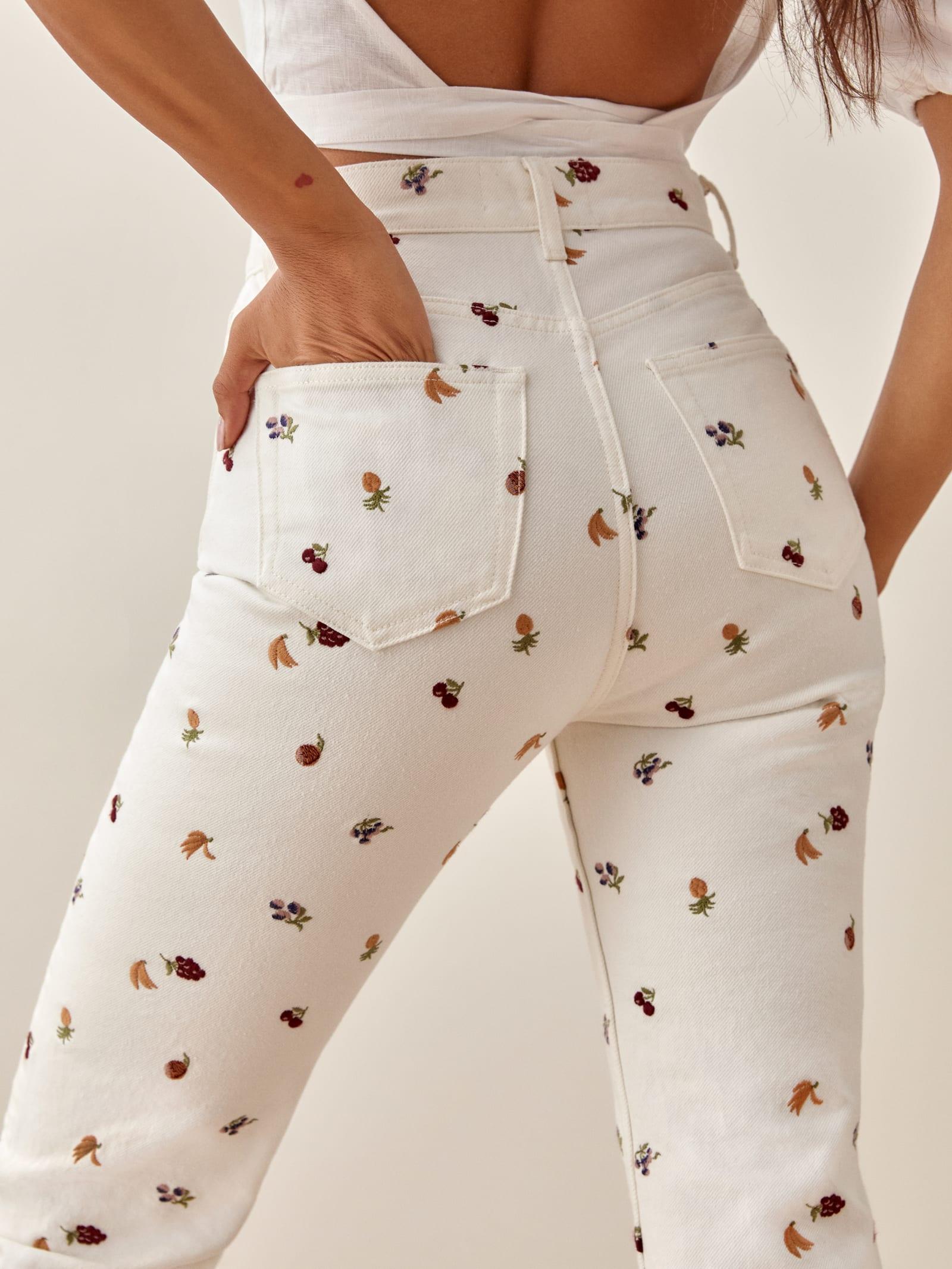 Reformation Denim Cynthia Fruitloops 