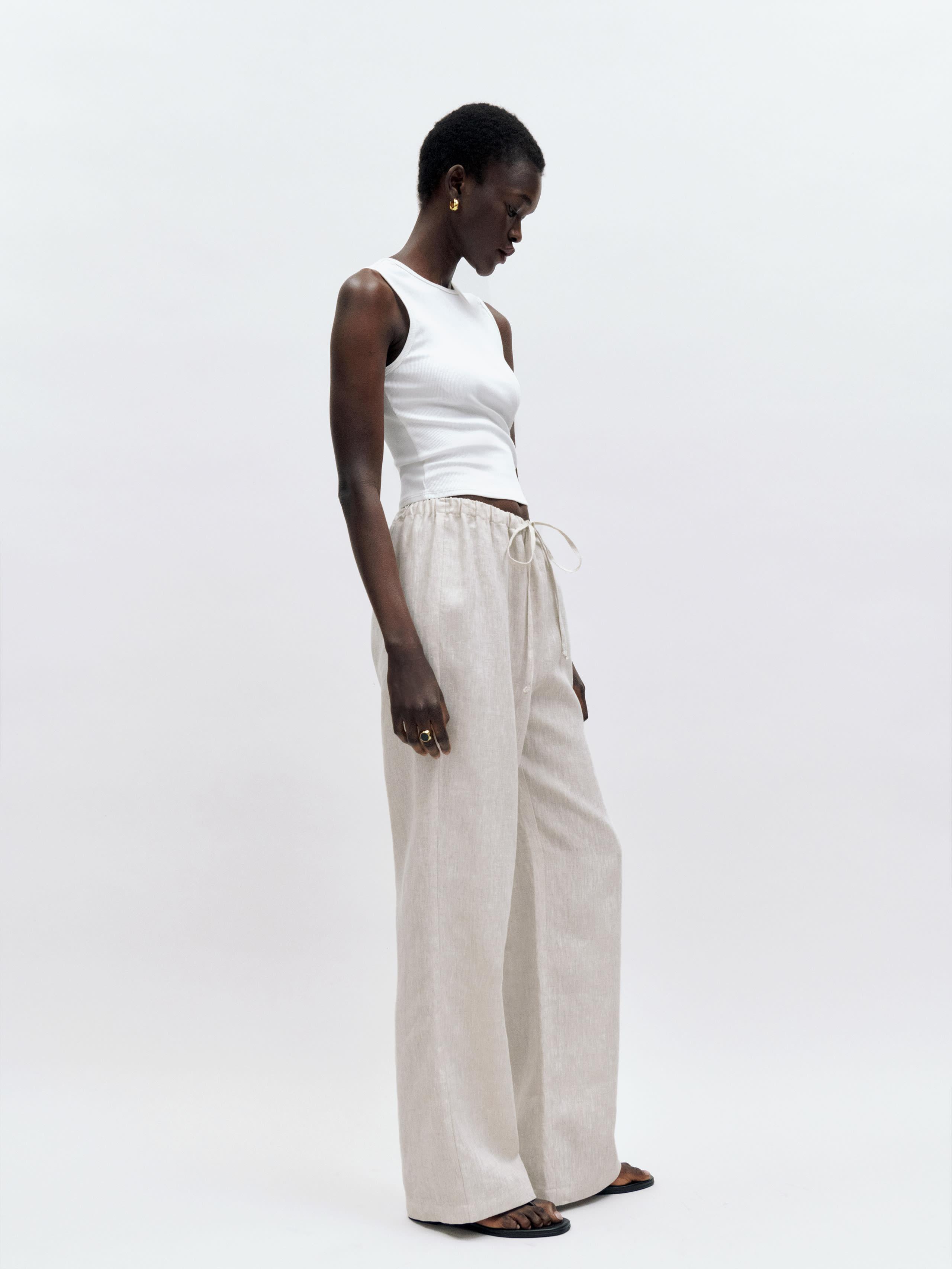 Reformation linen pants deals