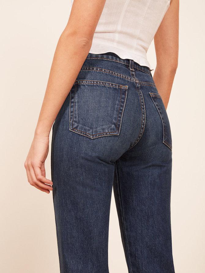 reformation sloan jean