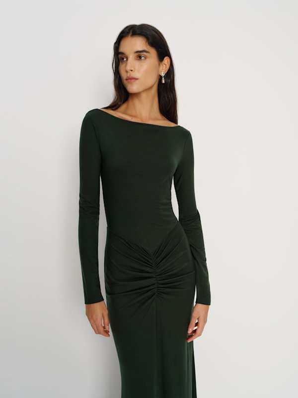red halter neck dress Topshop - Knitted - Women - Polyester - M Size:34W34L