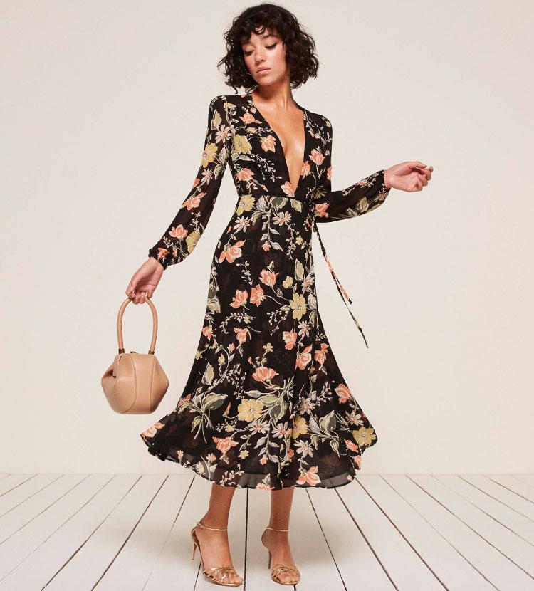 reformation ashley dress