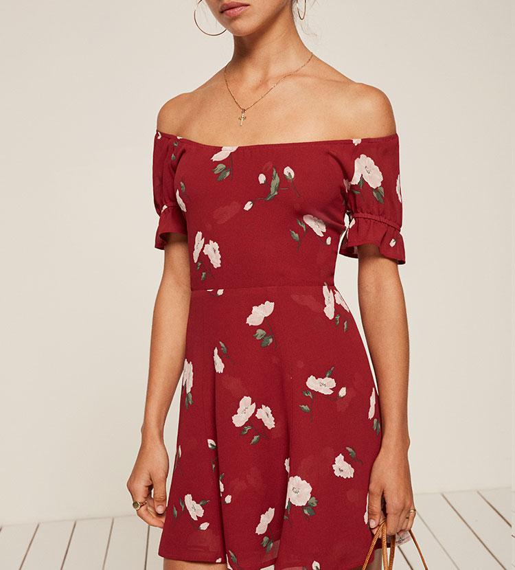reformation arlene dress