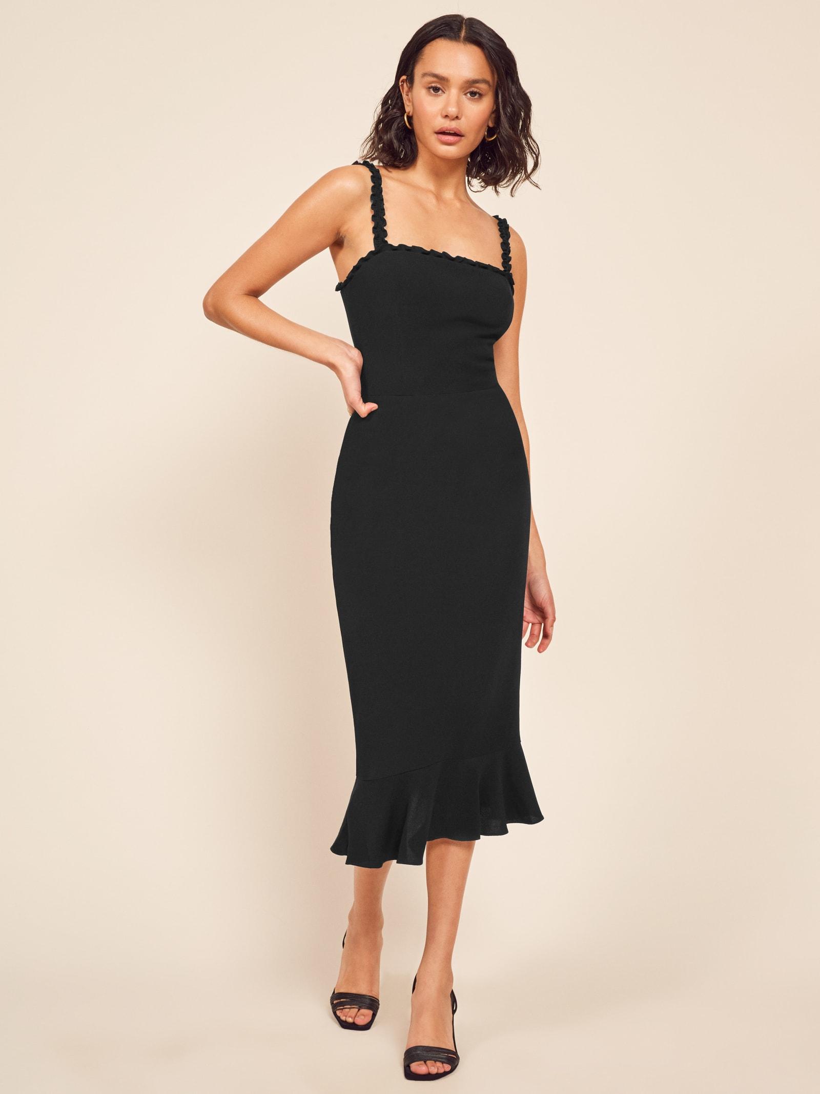 reformation wilshire dress