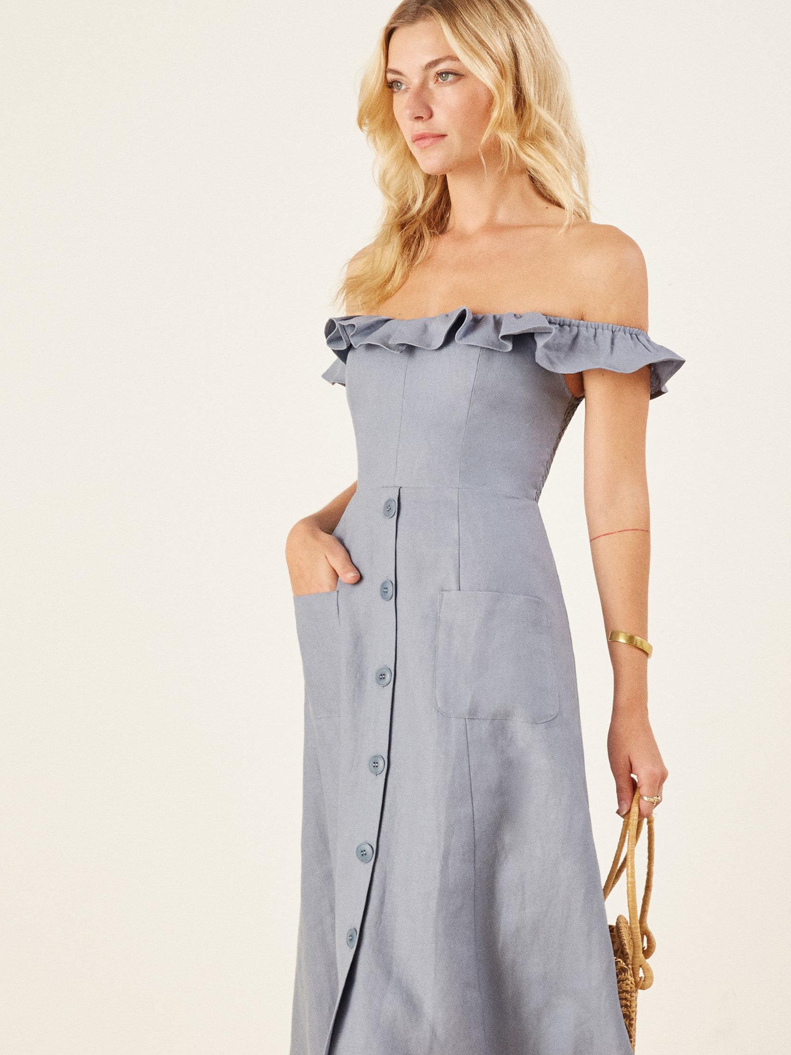 reformation hattie dress