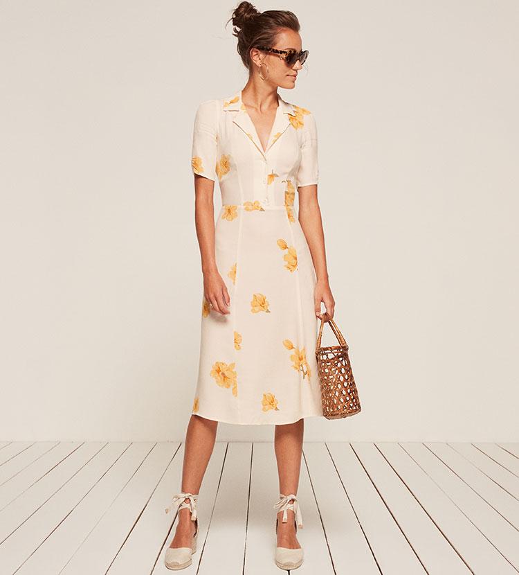 reformation abigail dress