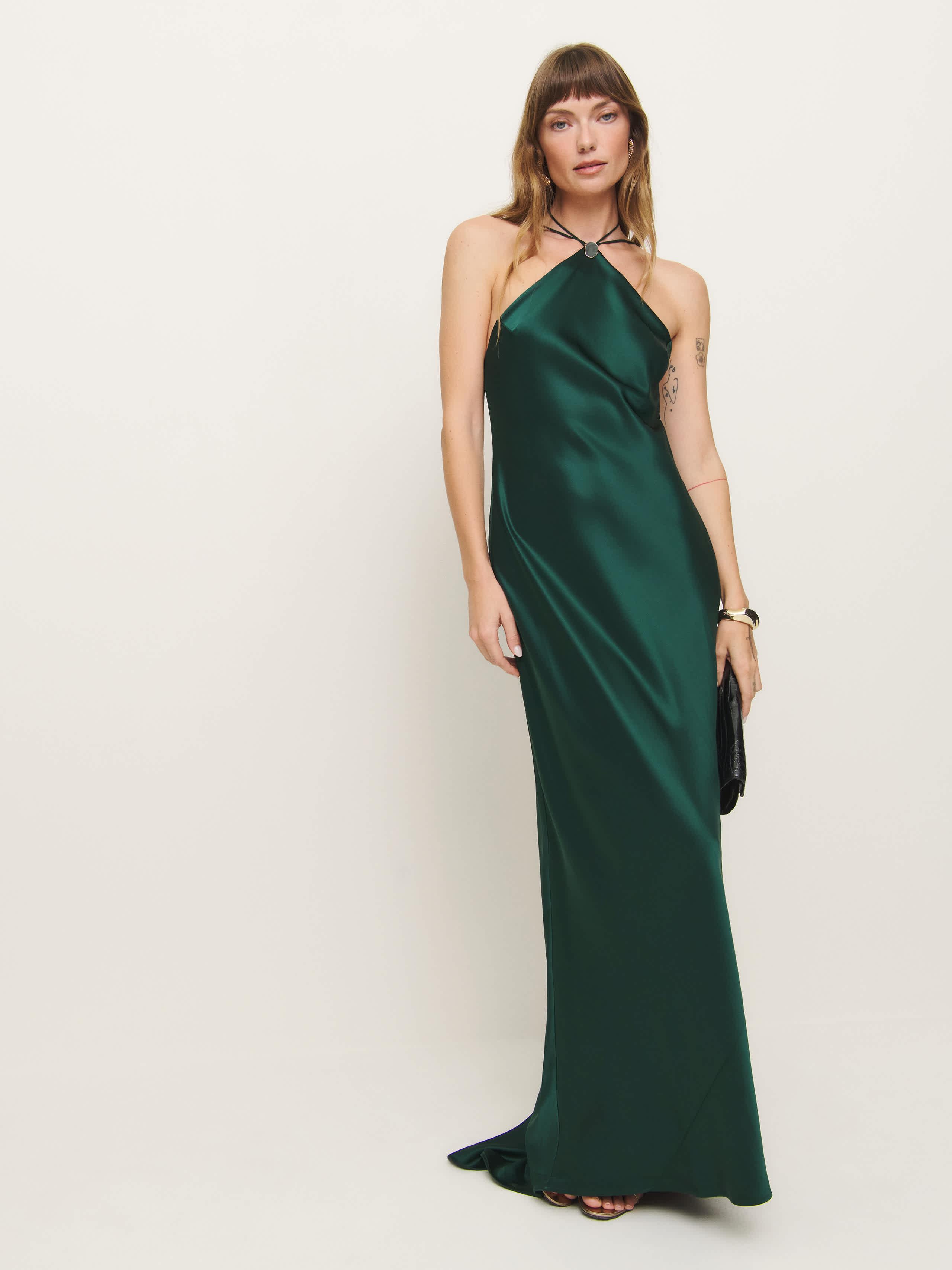reformation jasen dress green Sage Green Lace Tulle Keyhole Back Bridesmaid Dress