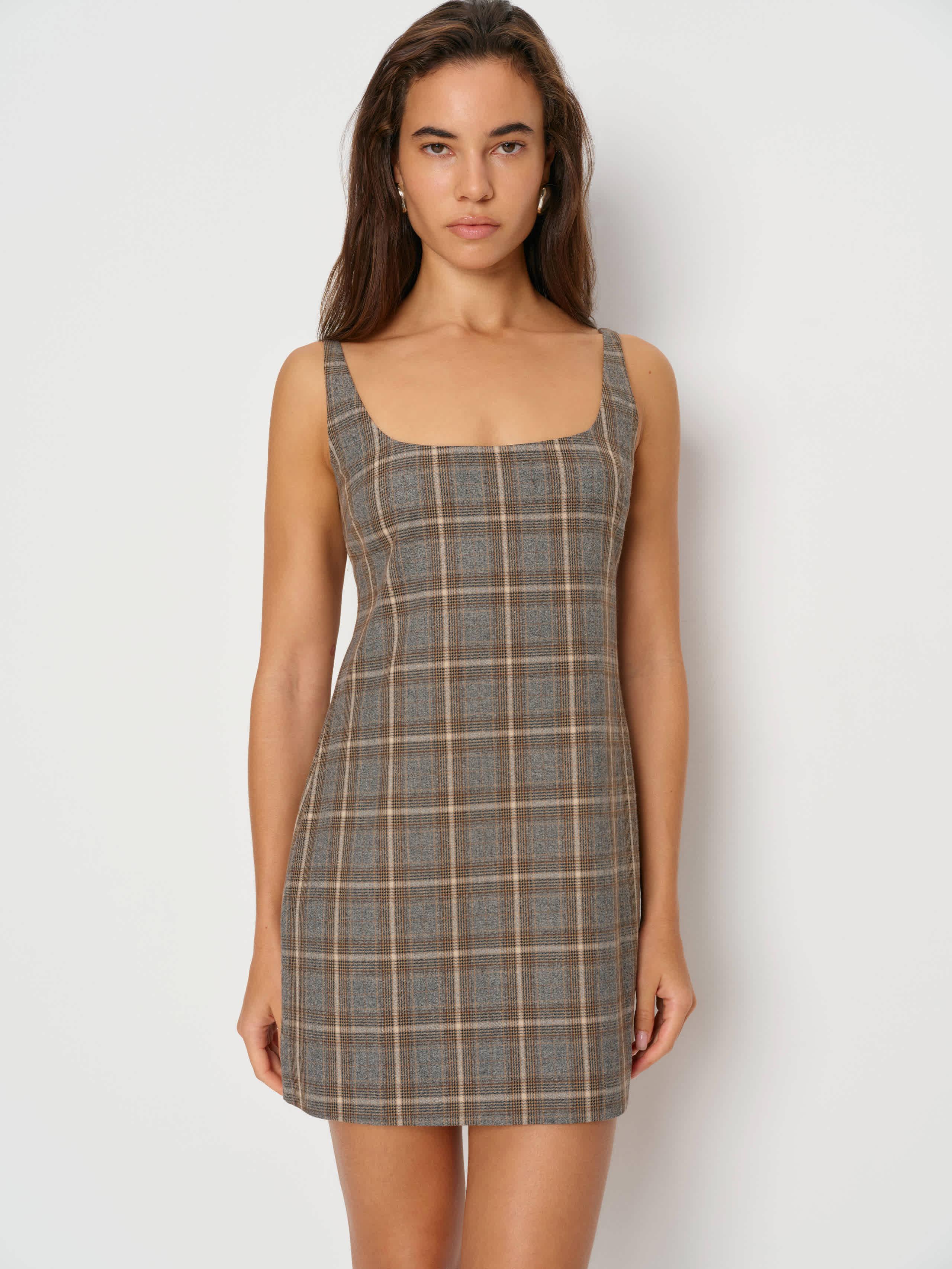 ronny kobo brown dress Chrissina XS / Elm Size:M - Bust 38-42