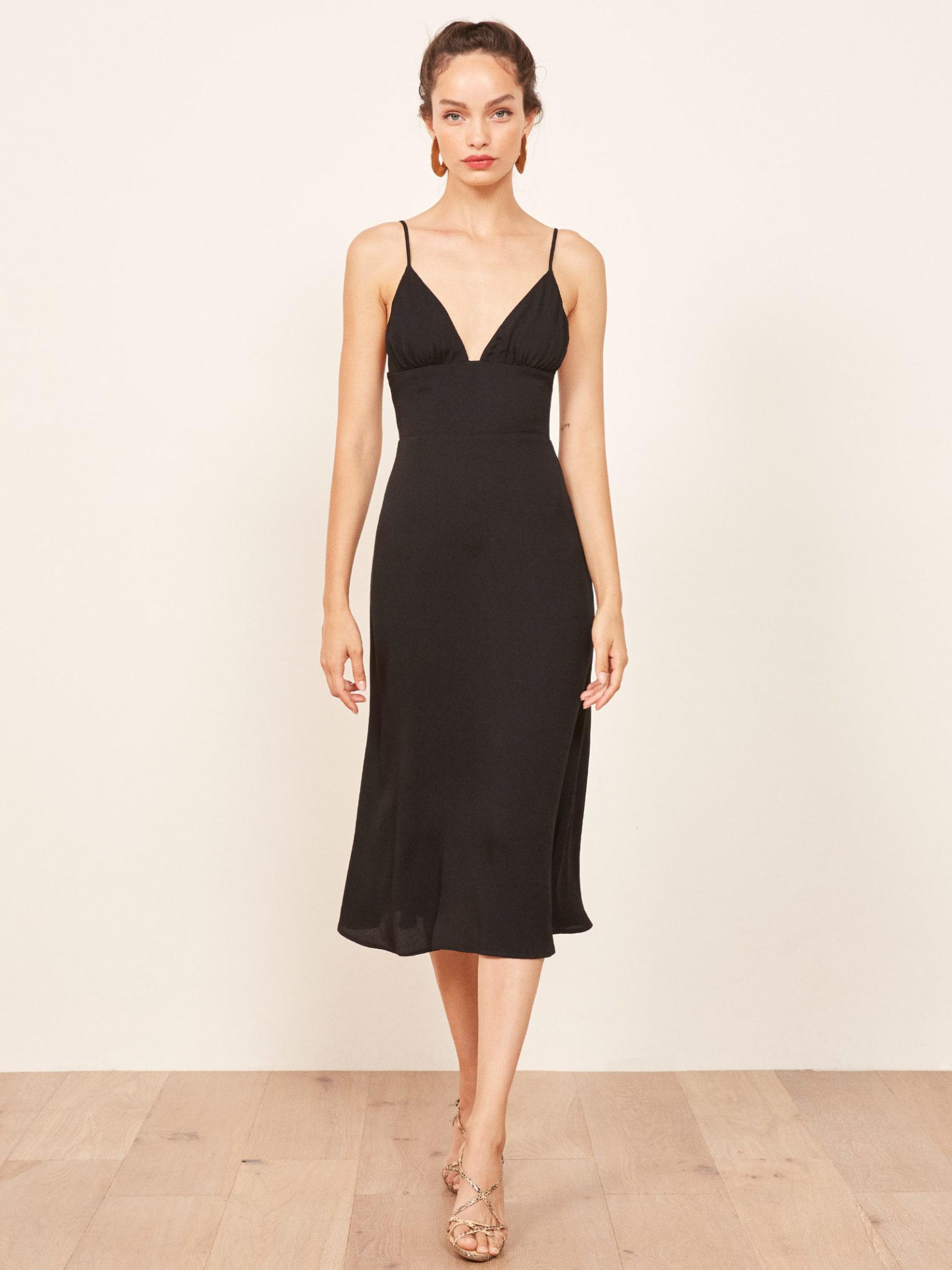misha greta midi dress