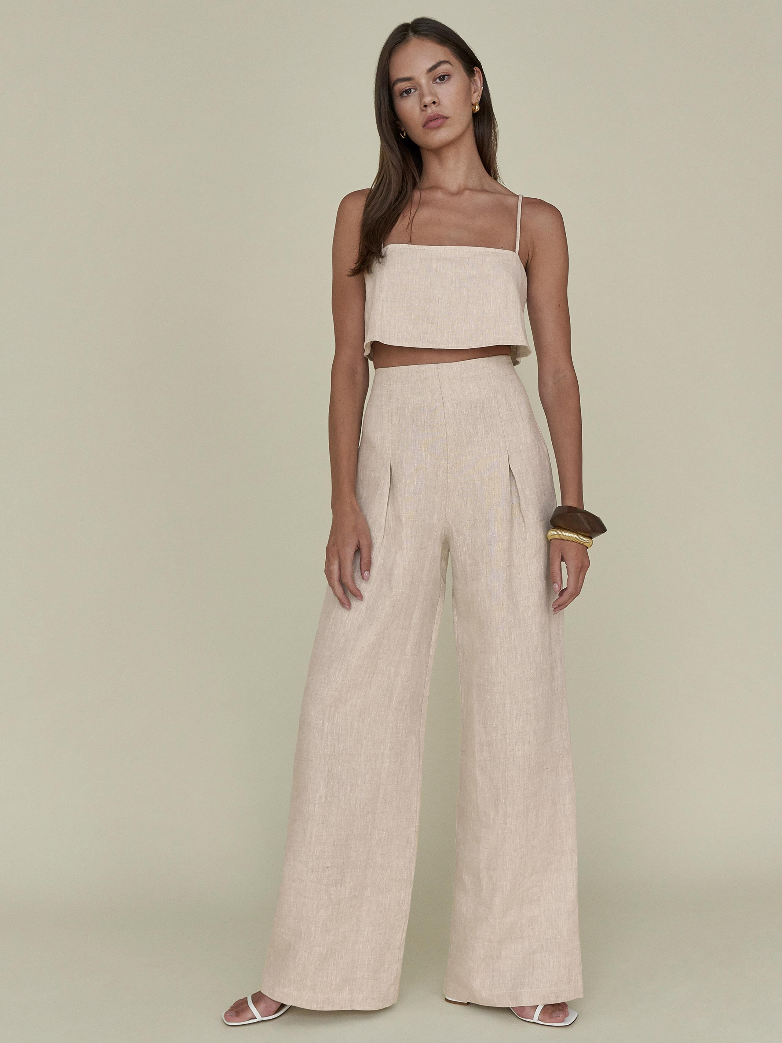 Reformation Cleo Linen Two Piece in 