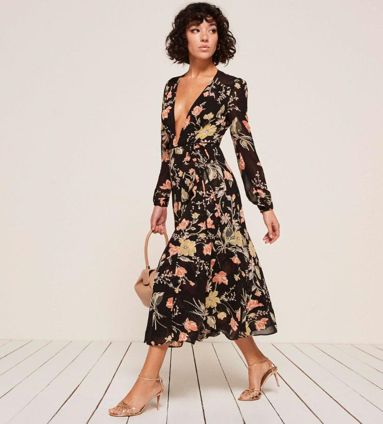 reformation ashley dress