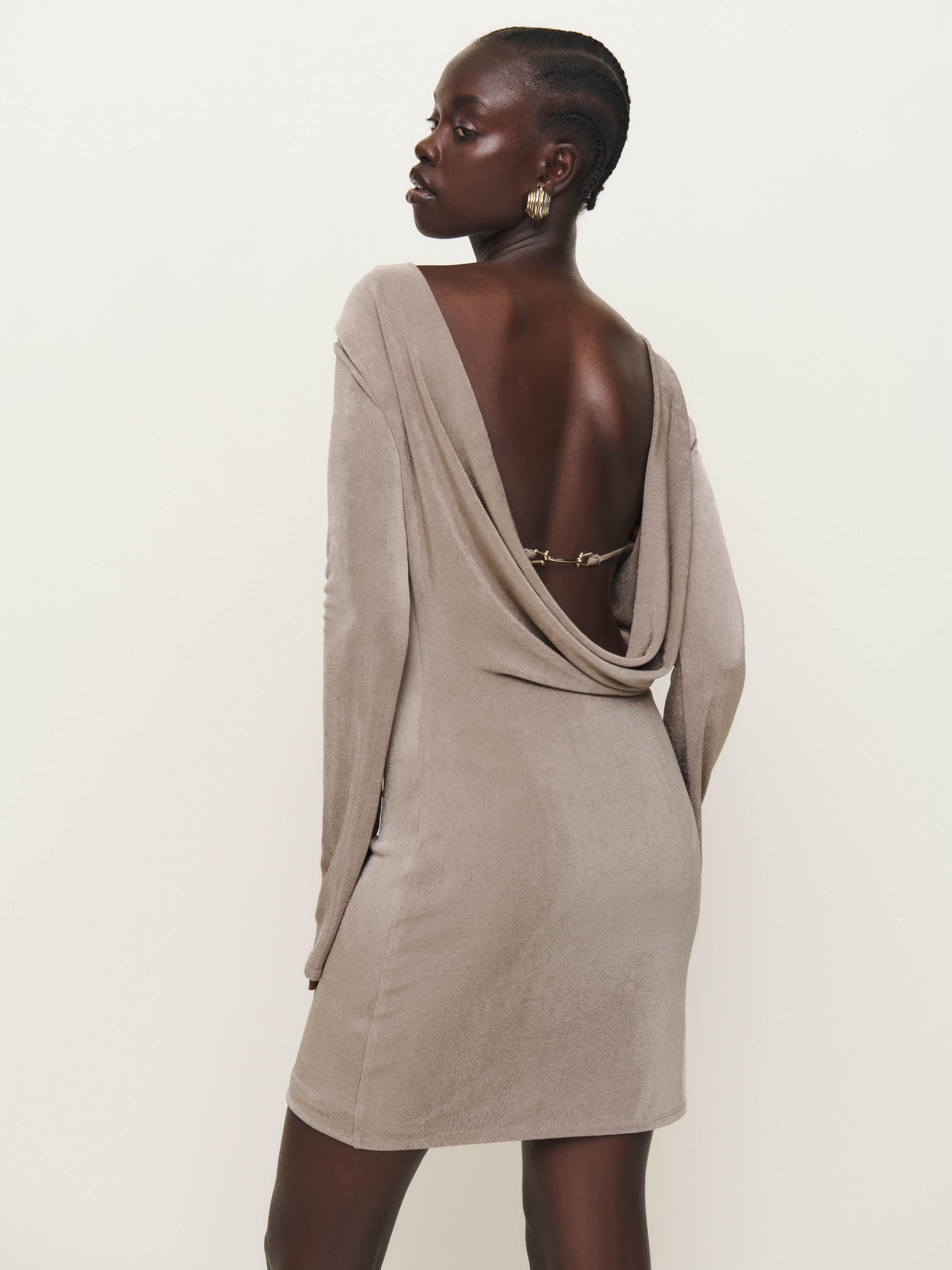 reformation nora knit dress Nora Open Knit Mini Dress