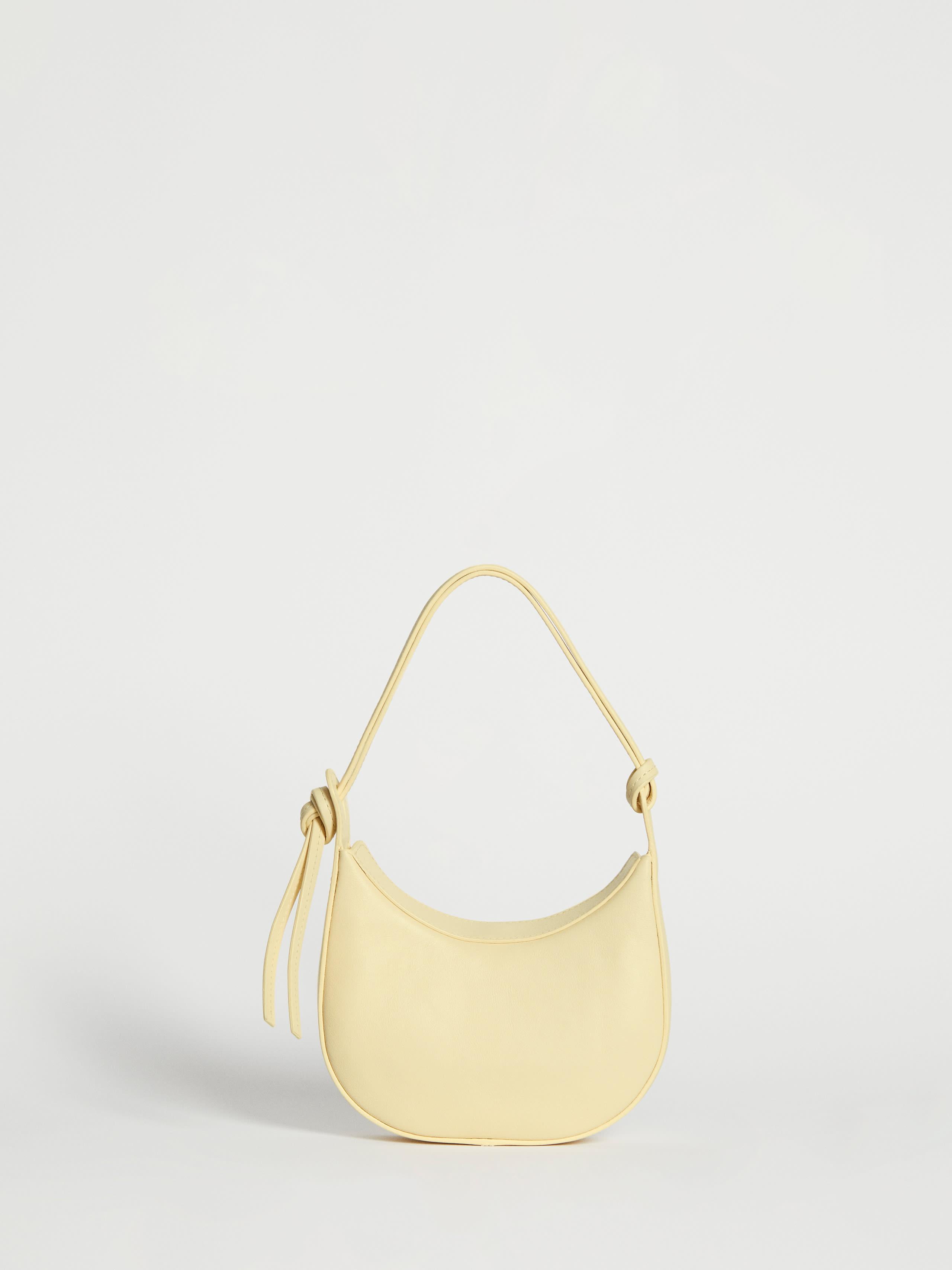 Reformation Mini Rosetta Shoulder Bag in Black | Lyst