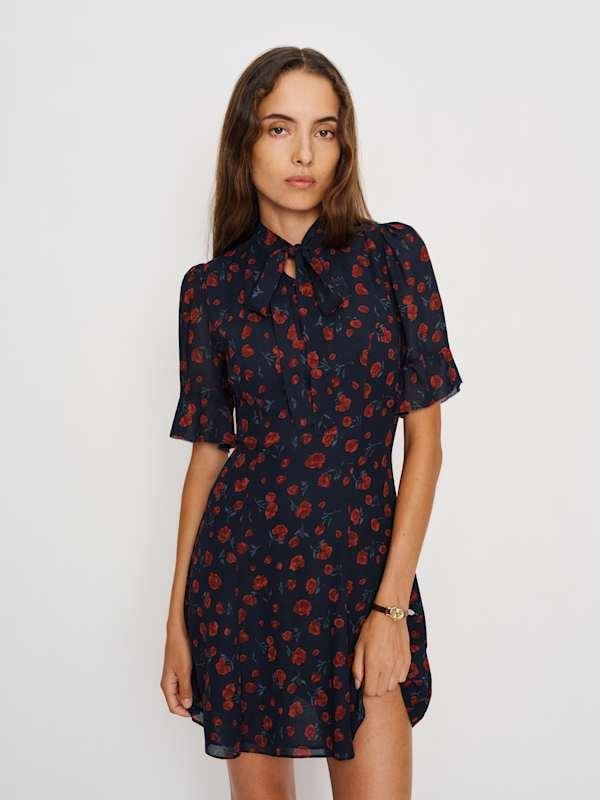 Reformation Whimsical Dress 0 in Blue | Lyst Reformation Whimsical Dress 0 in Blue | Lyst