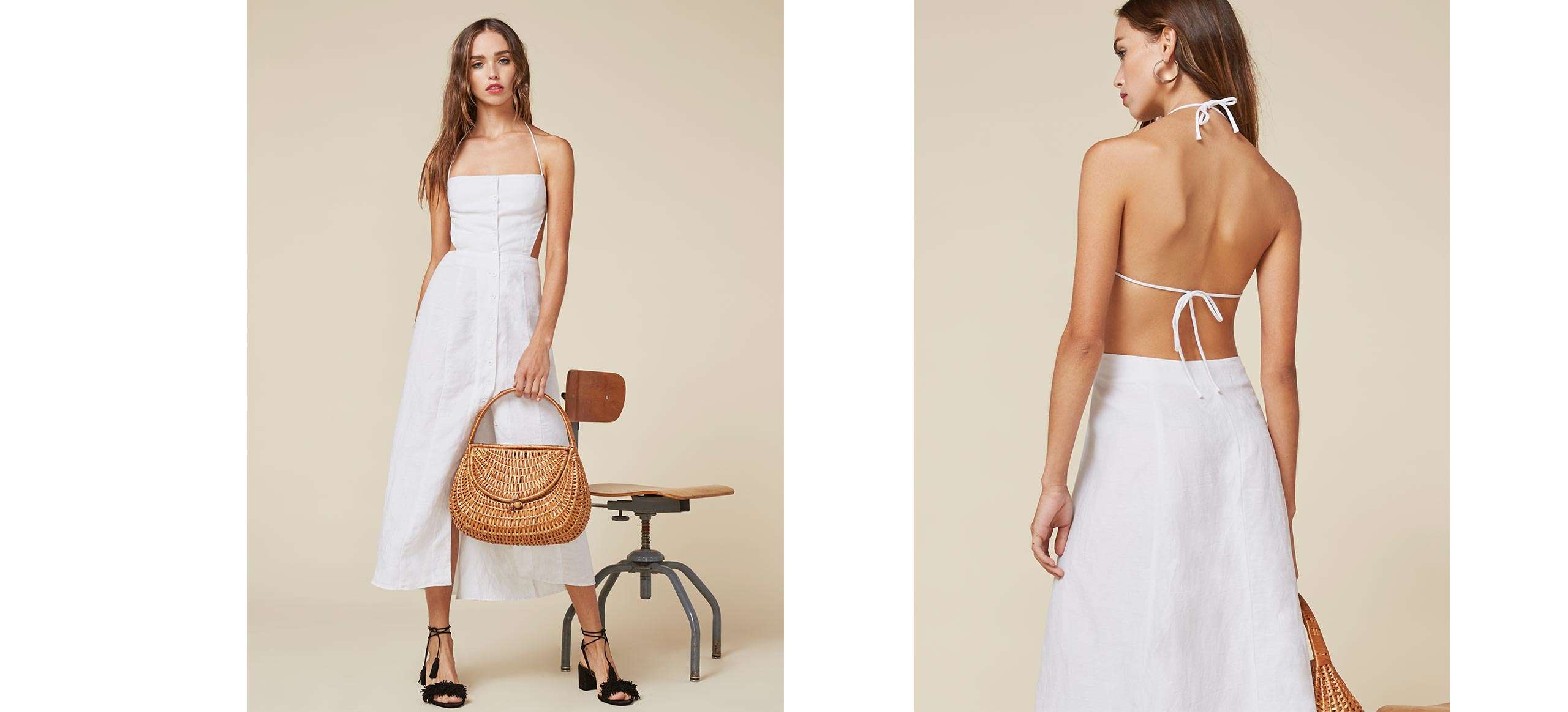 reformation manon dress