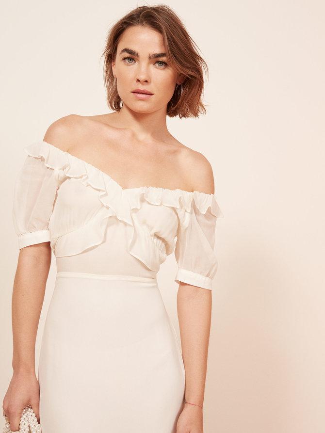 reformation inez dress
