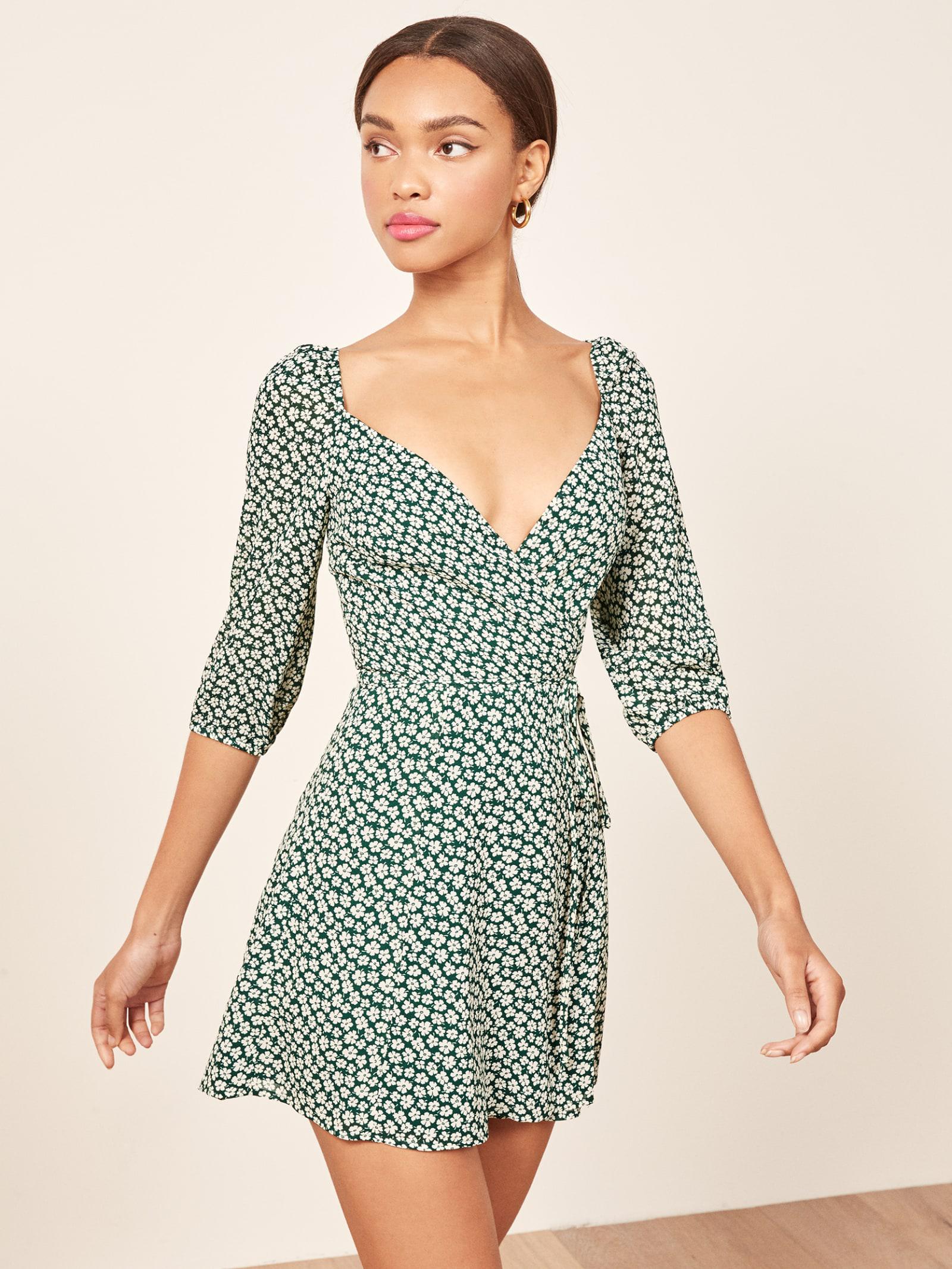 reformation eveleigh dress