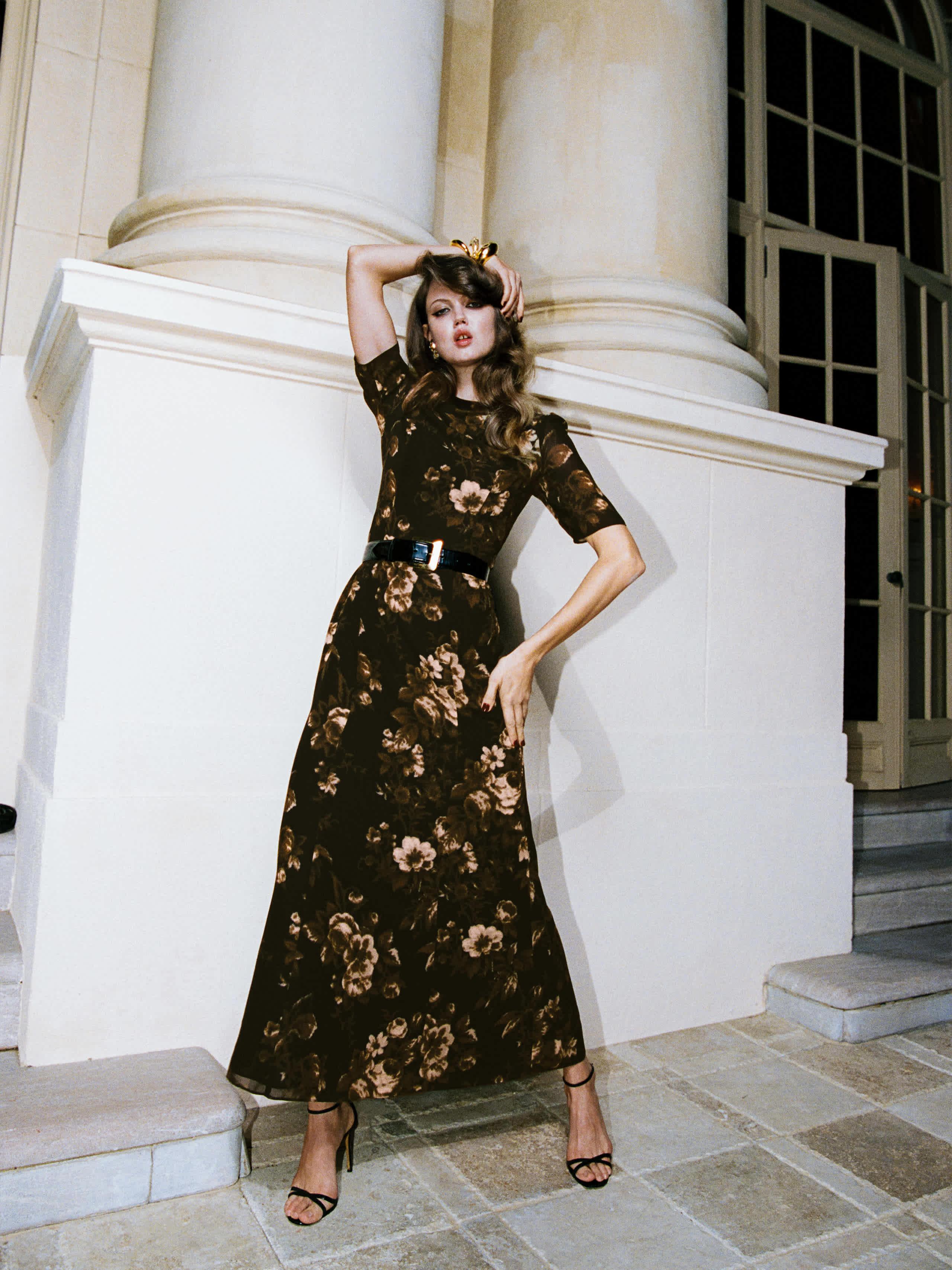 black reformation dress Reformation Vea Dress | Black
