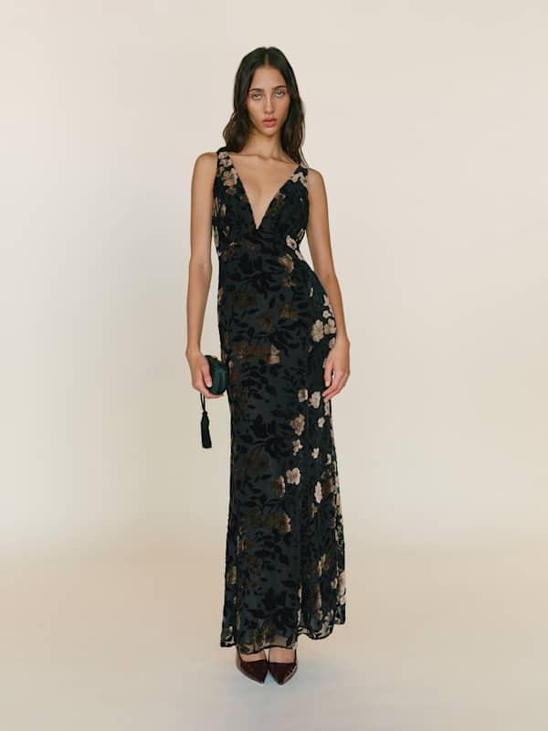 Reformation Velvet Dresses for Women | Lyst