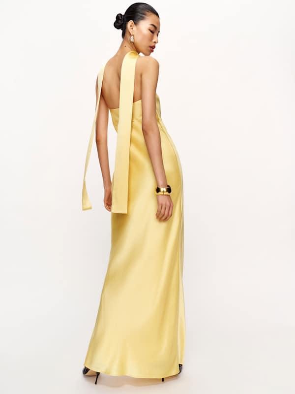 Reformation/Oren Silk ドレス ワンピース Reformation Oren Silk Dress | Pickle