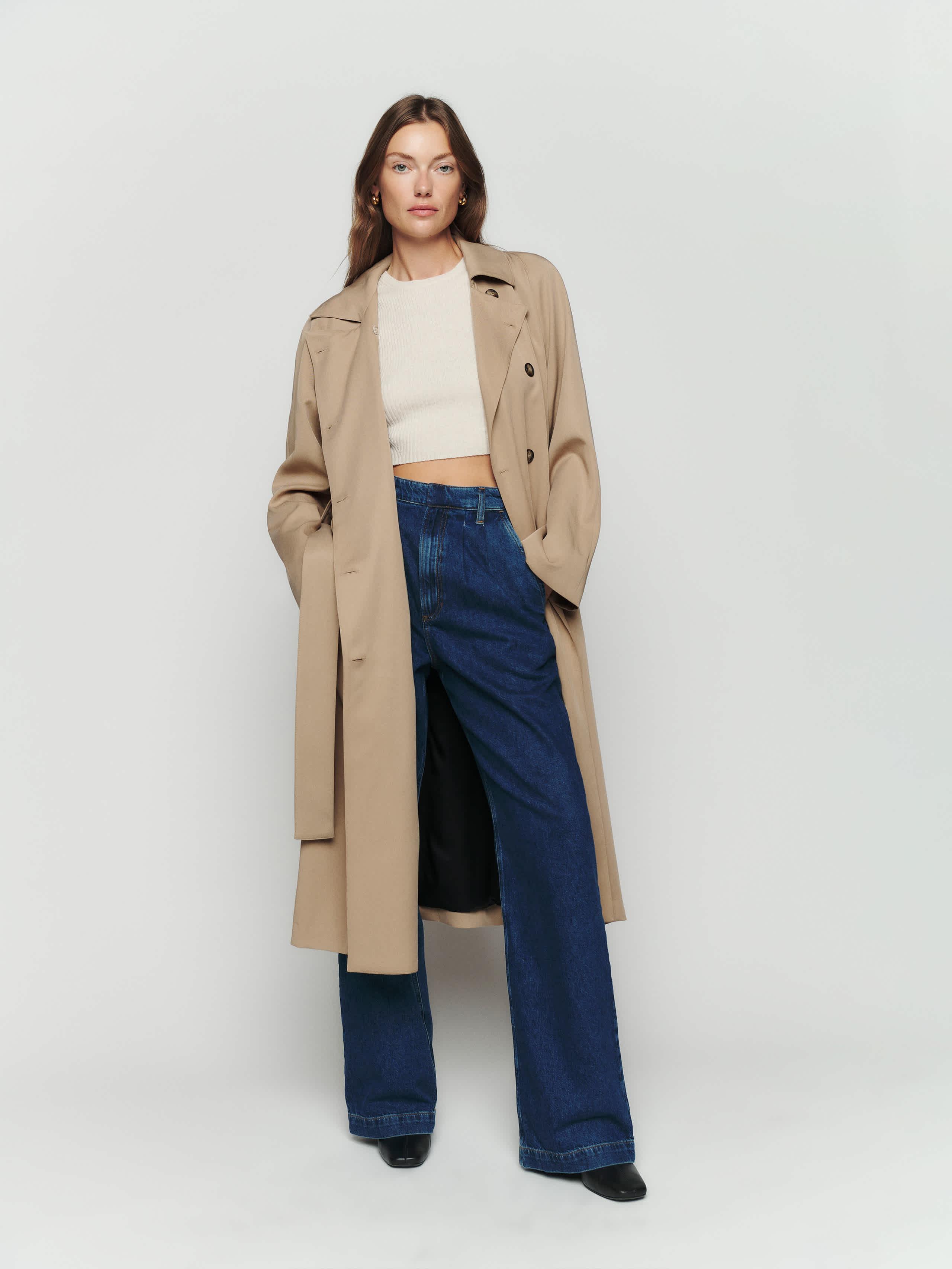 Reformation Trench coats for Women | Online Sale up to 50 Reformation Trench coats for Women | Online Sale up to 50