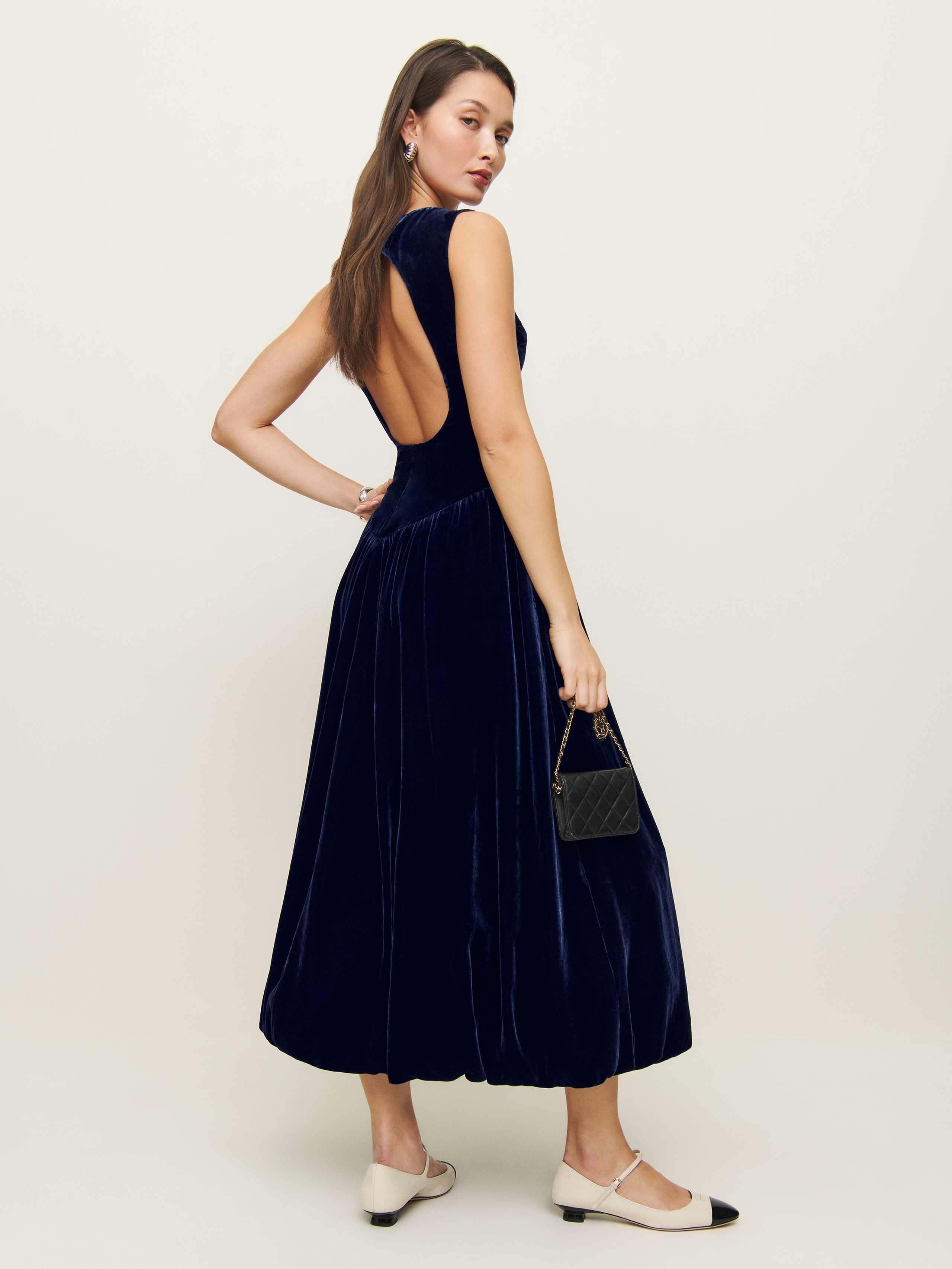 sachin and babi light blue dress Sexy Blue Velvet Mini Dress Long Sleeve Club Dress