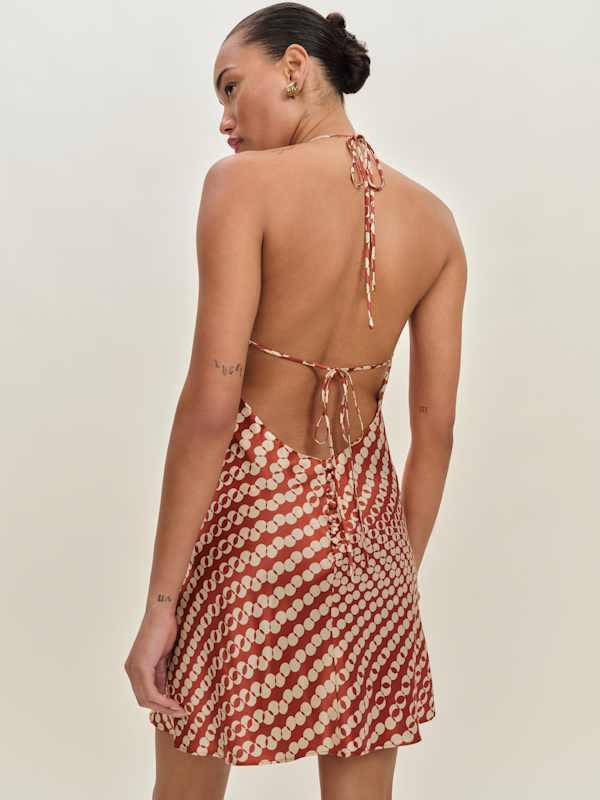 jennis silk dress reformation Jennis Silk Dress by Reformation Online | THE ICONIC