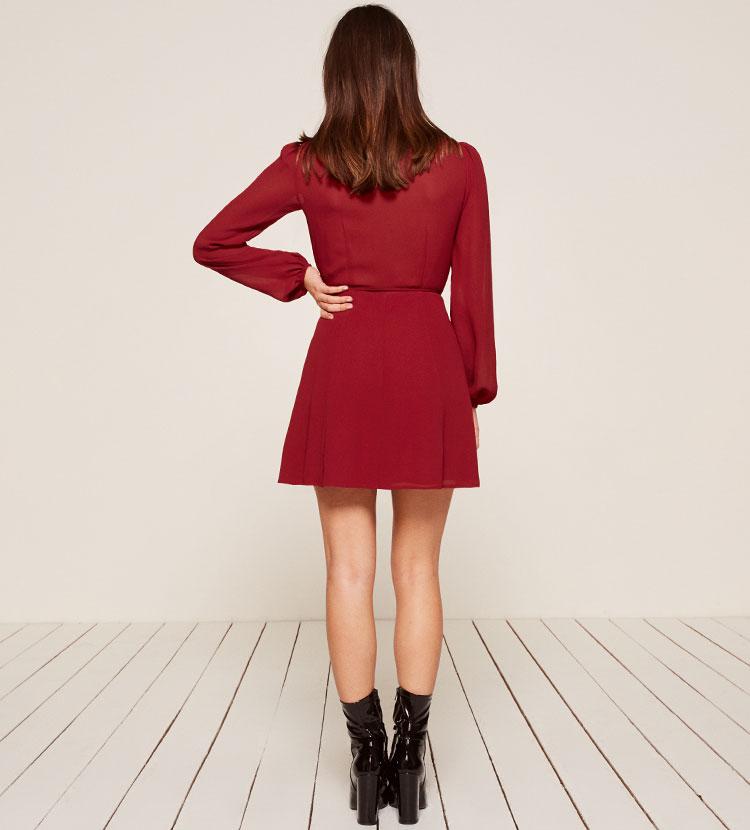 reformation rosebud dress