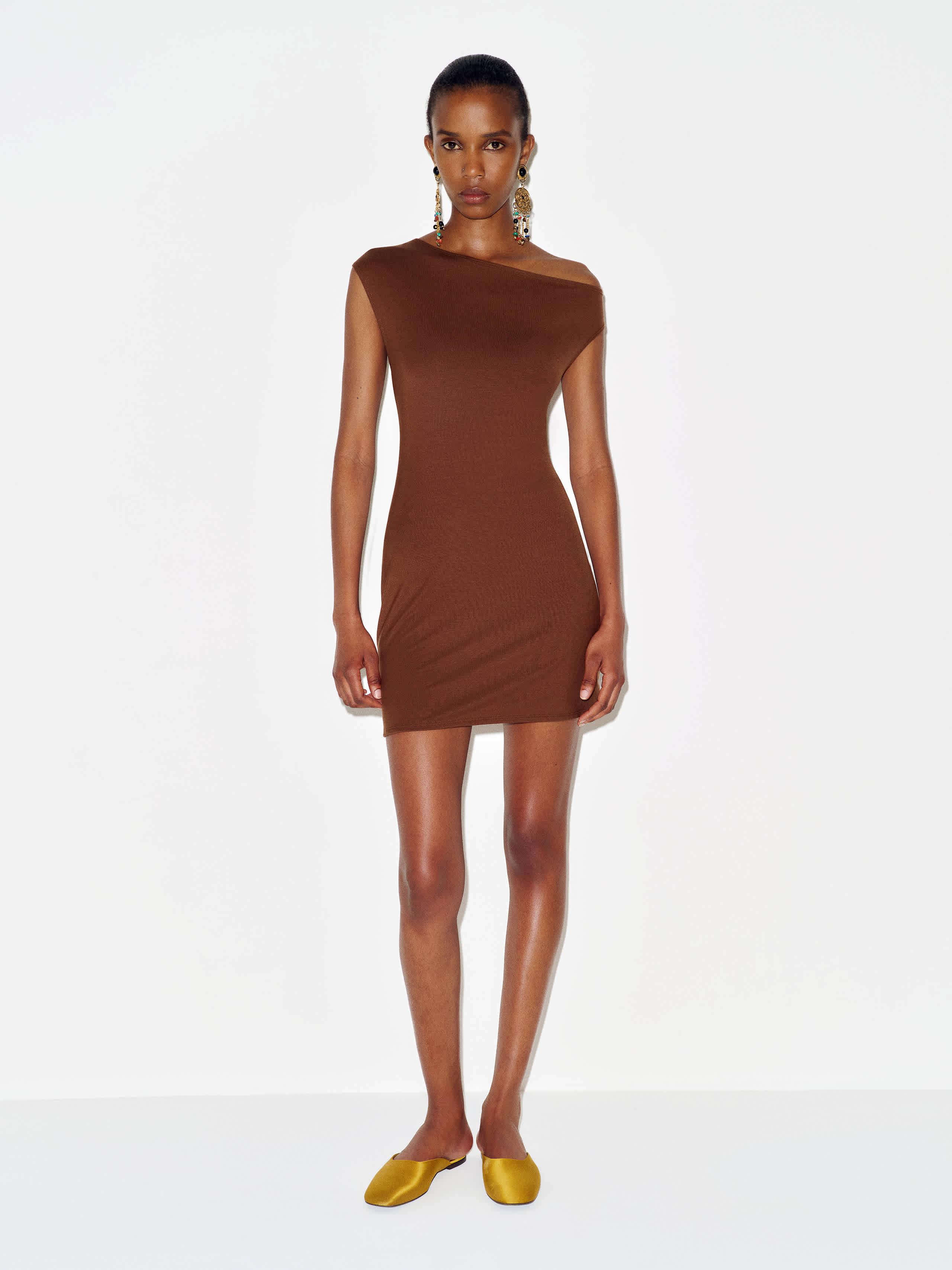 reformation bodycon dress Kinsey Knit Dress