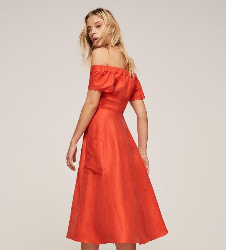 reformation mariposa dress