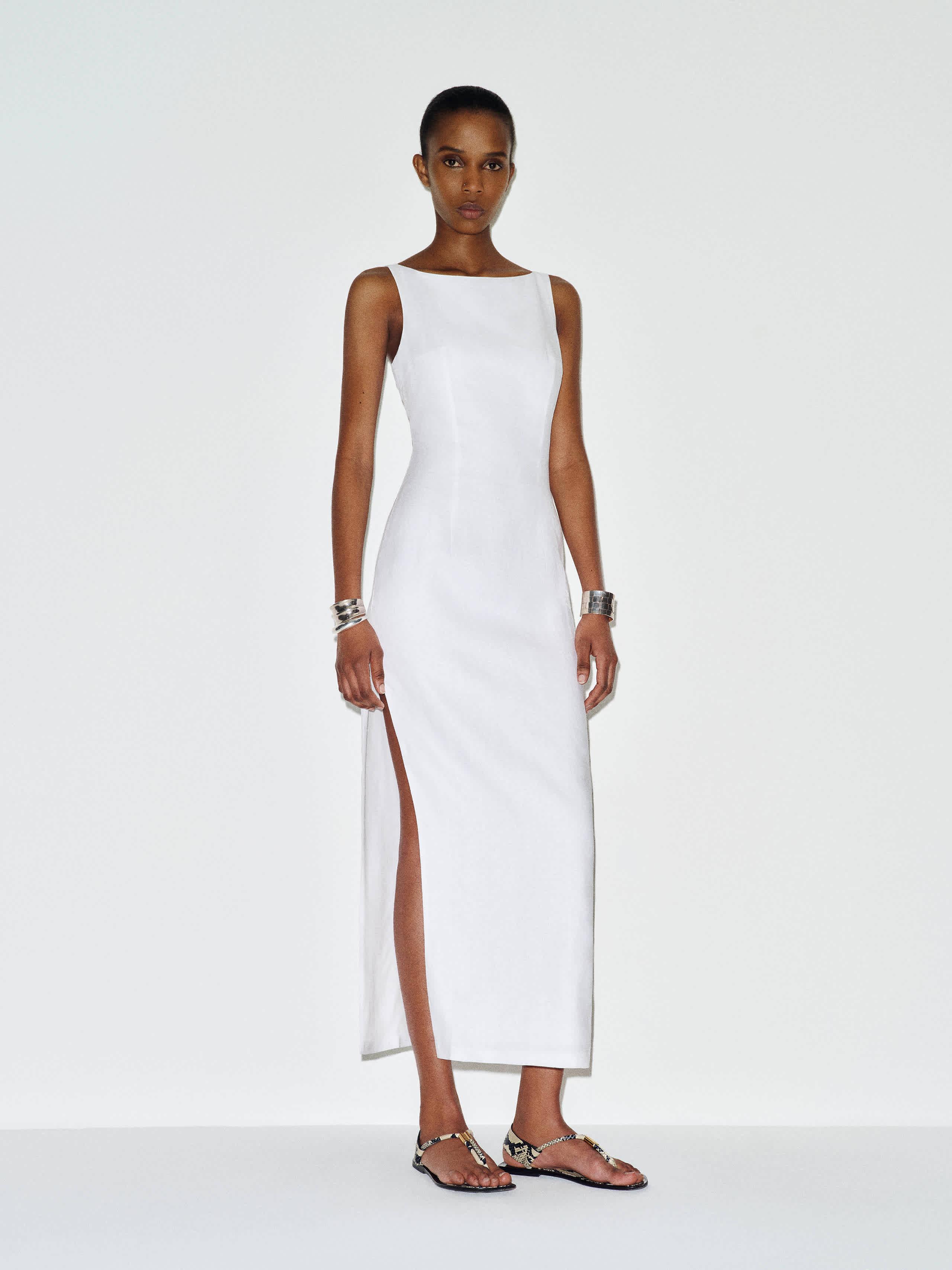tulle white dress midi White Tulle Midi Dress – Gabi Swimwear