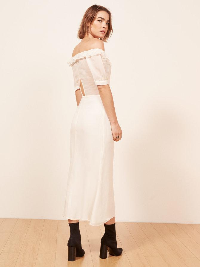 reformation inez dress