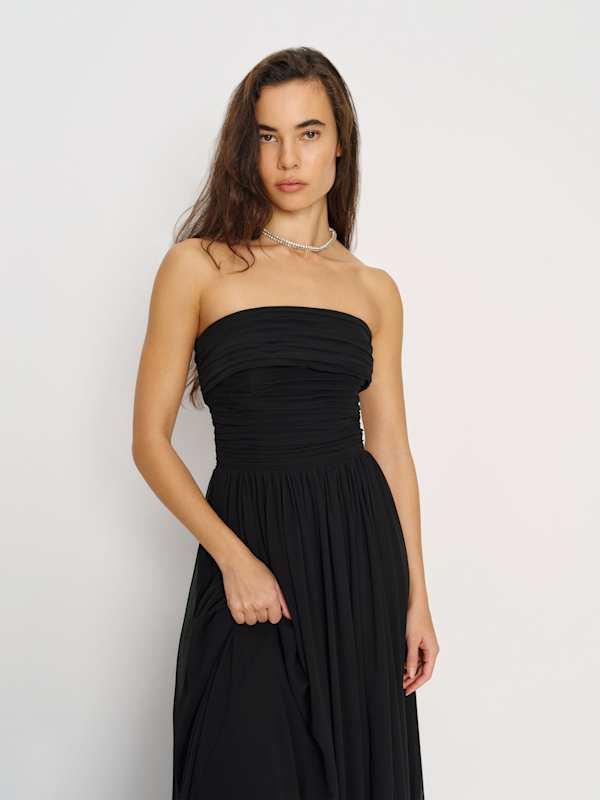Reformation Black Tie Dresses for Women | Lyst