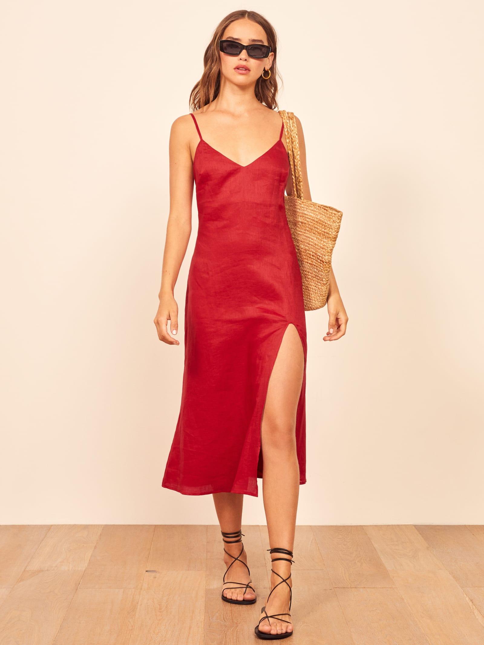 reformation brianna dress
