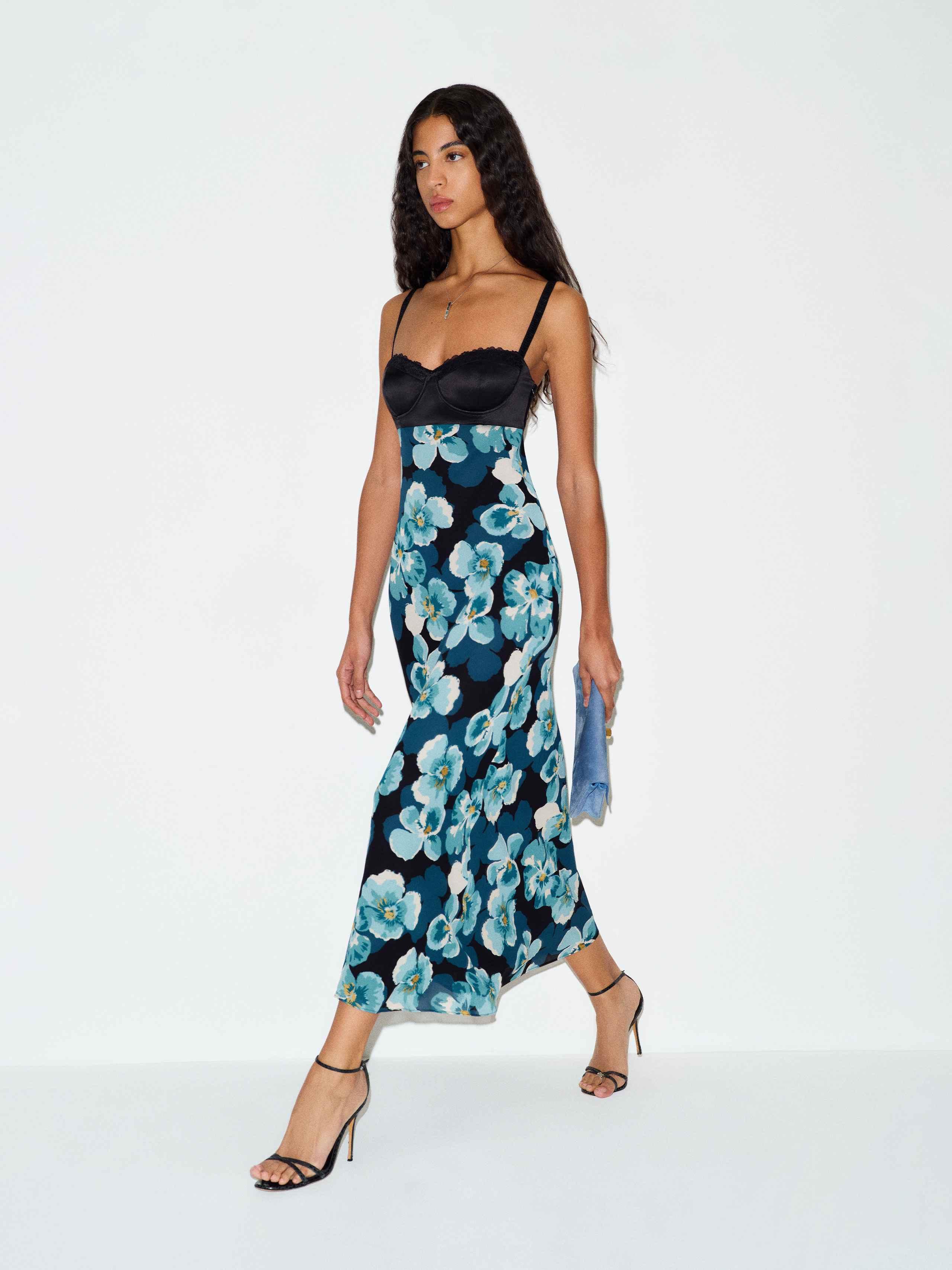 Reformation Breanne Dress Lace 0 in Blue | Lyst Reformation Breanne Dress Lace 0 in Blue | Lyst