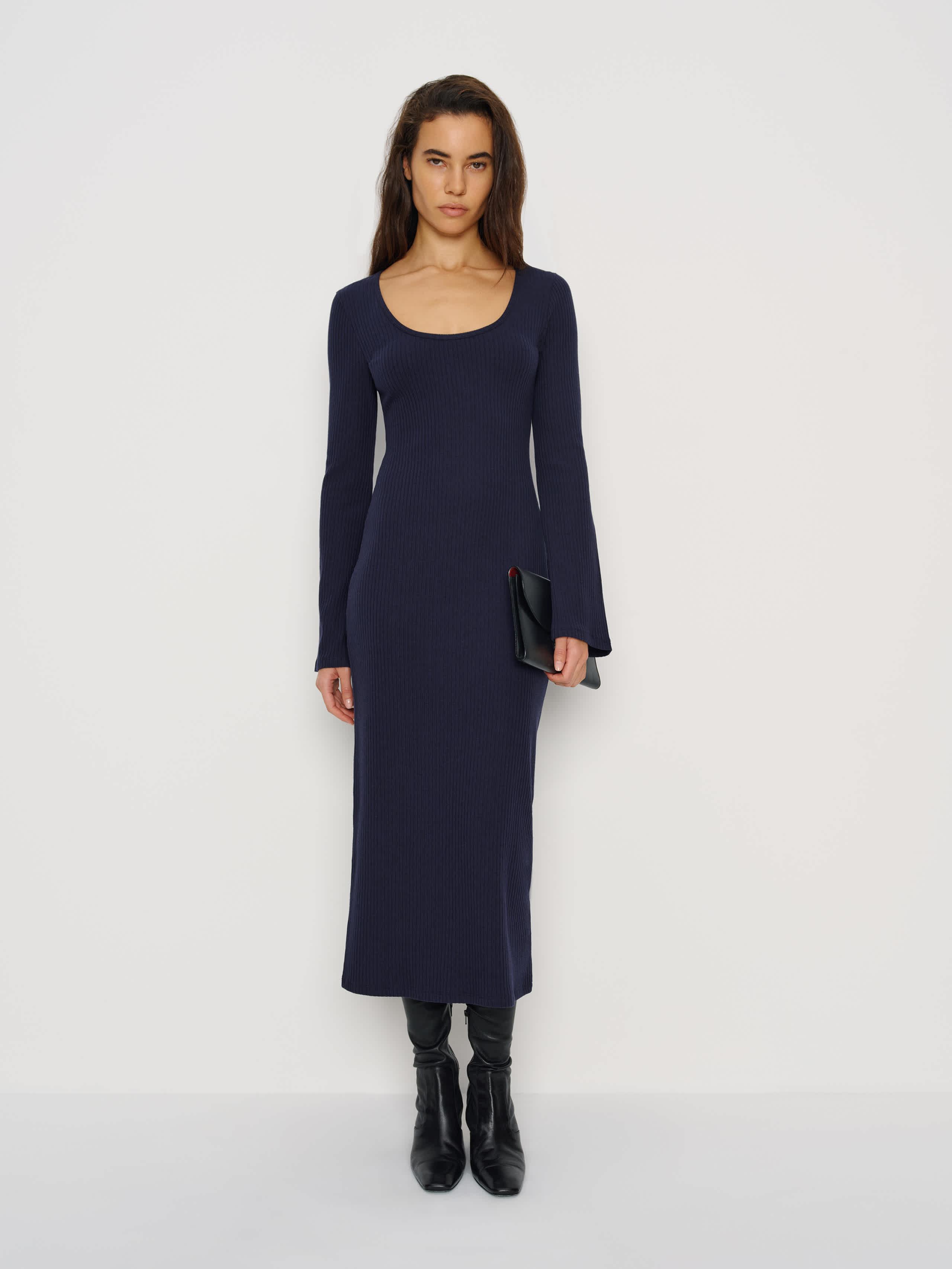 chinese dress ladies REFORMATION Purple Chiffon Puff Sleeve Maxi Dress – resellum