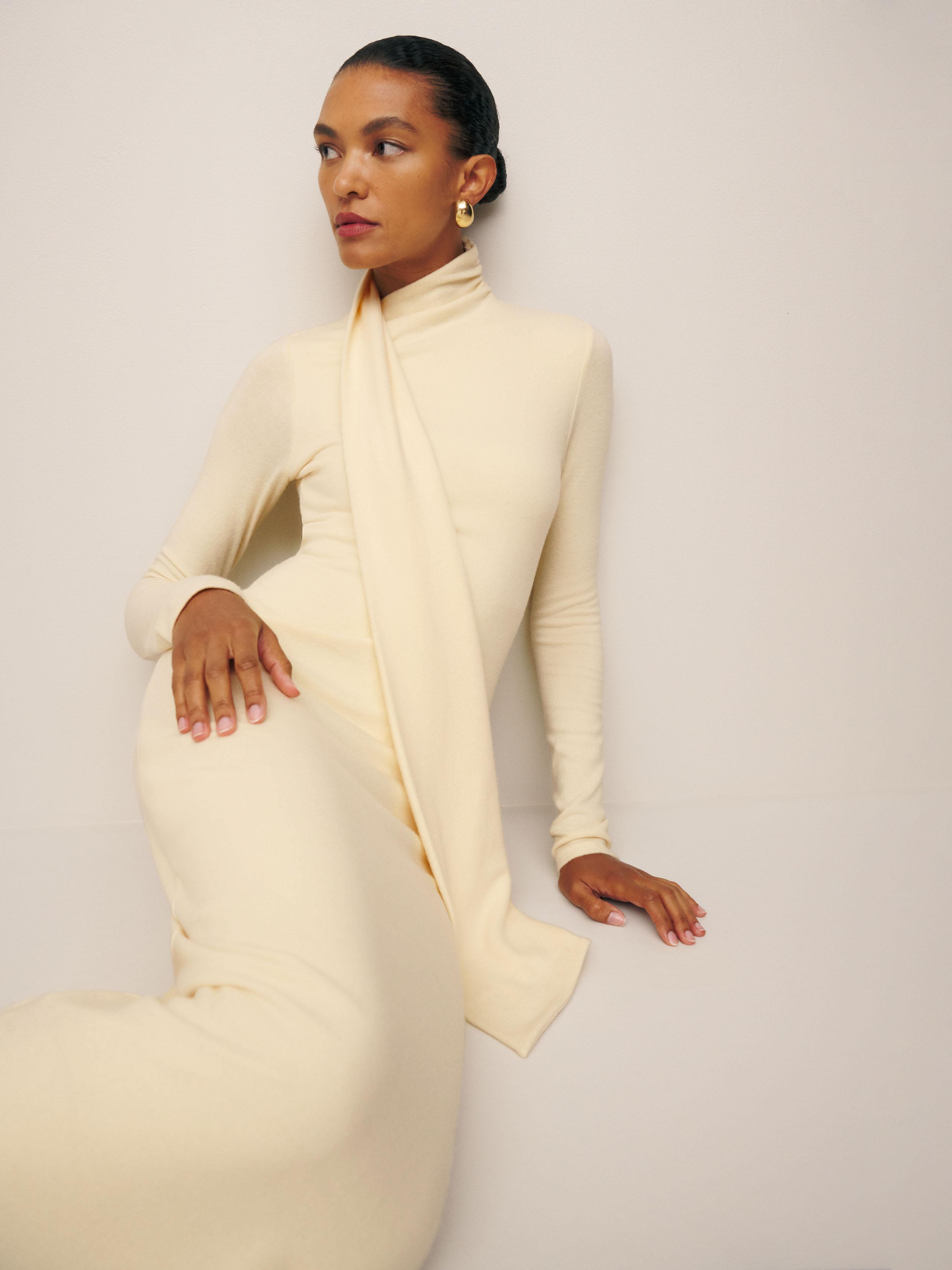 ted baker red knitted dress Pleated Panel Long Sleeve Knit Mini Dress | Nalree
