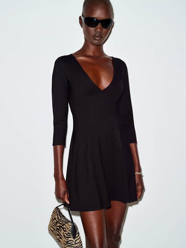 Reformation Beba Knit Dress in White