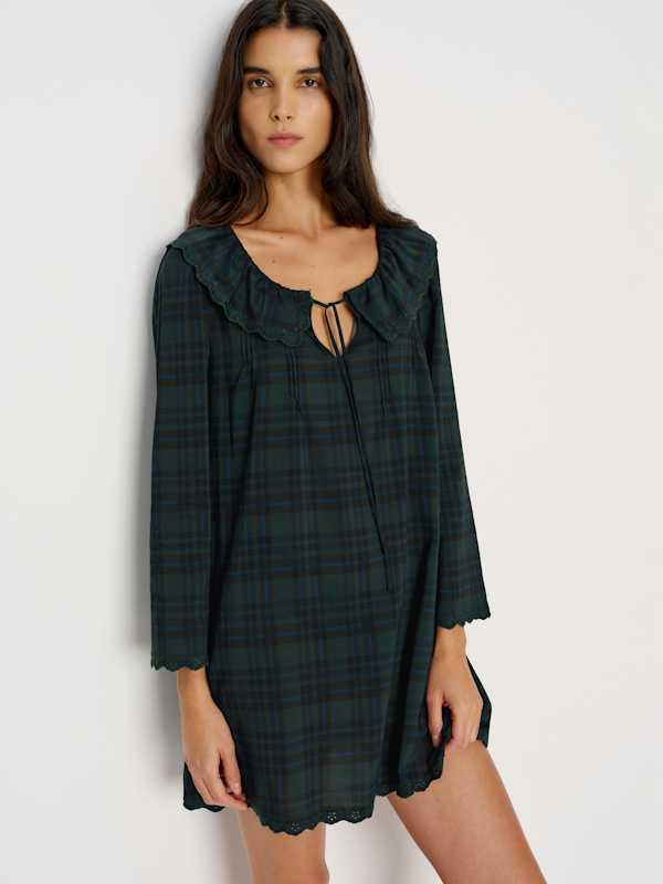 reformation long sleeve green dress Reformation Milan Long Sleeve Wrap Dress | Nordstrom
