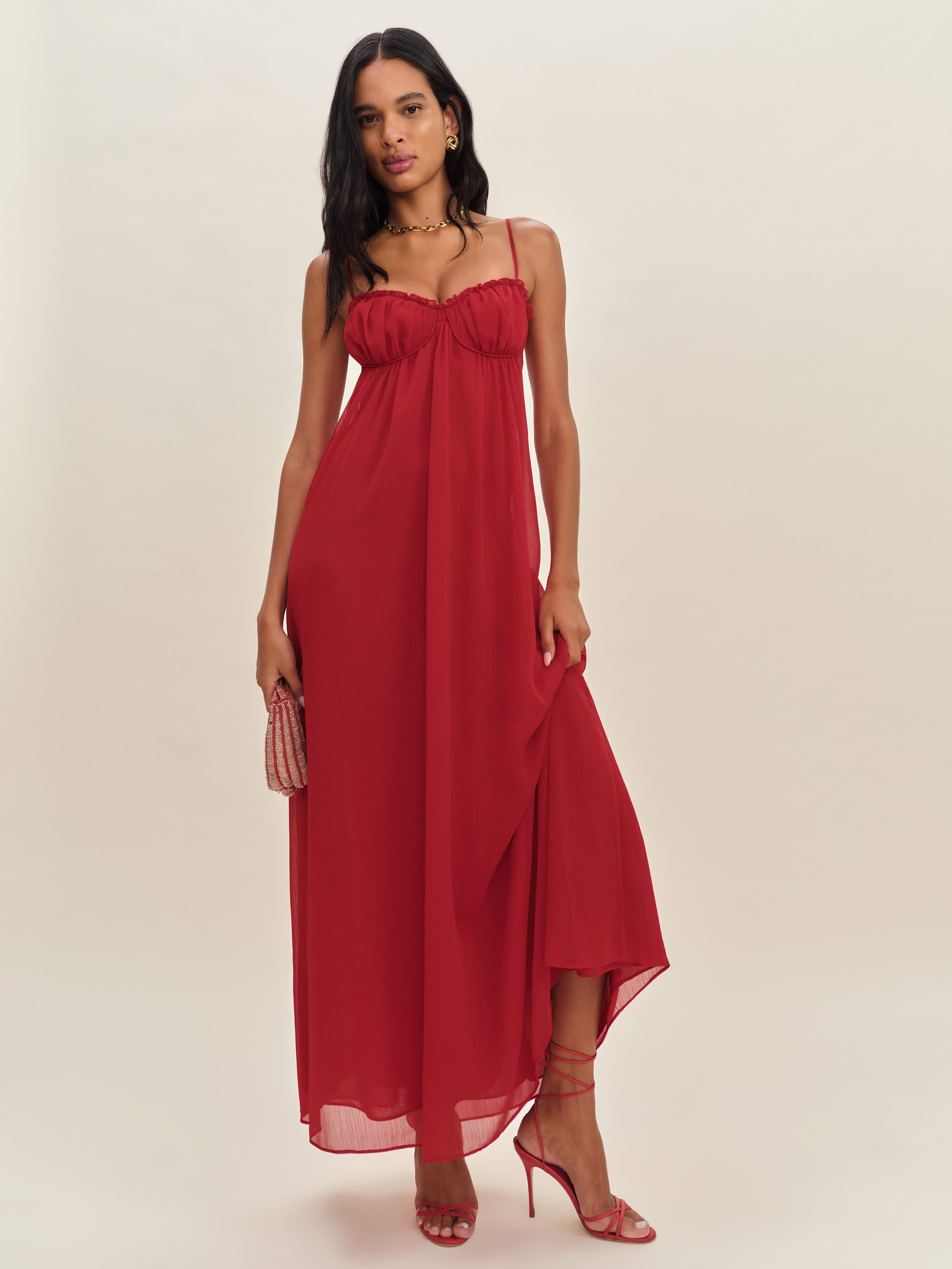 red sequined dress Cinderella Couture 8112J main image 1