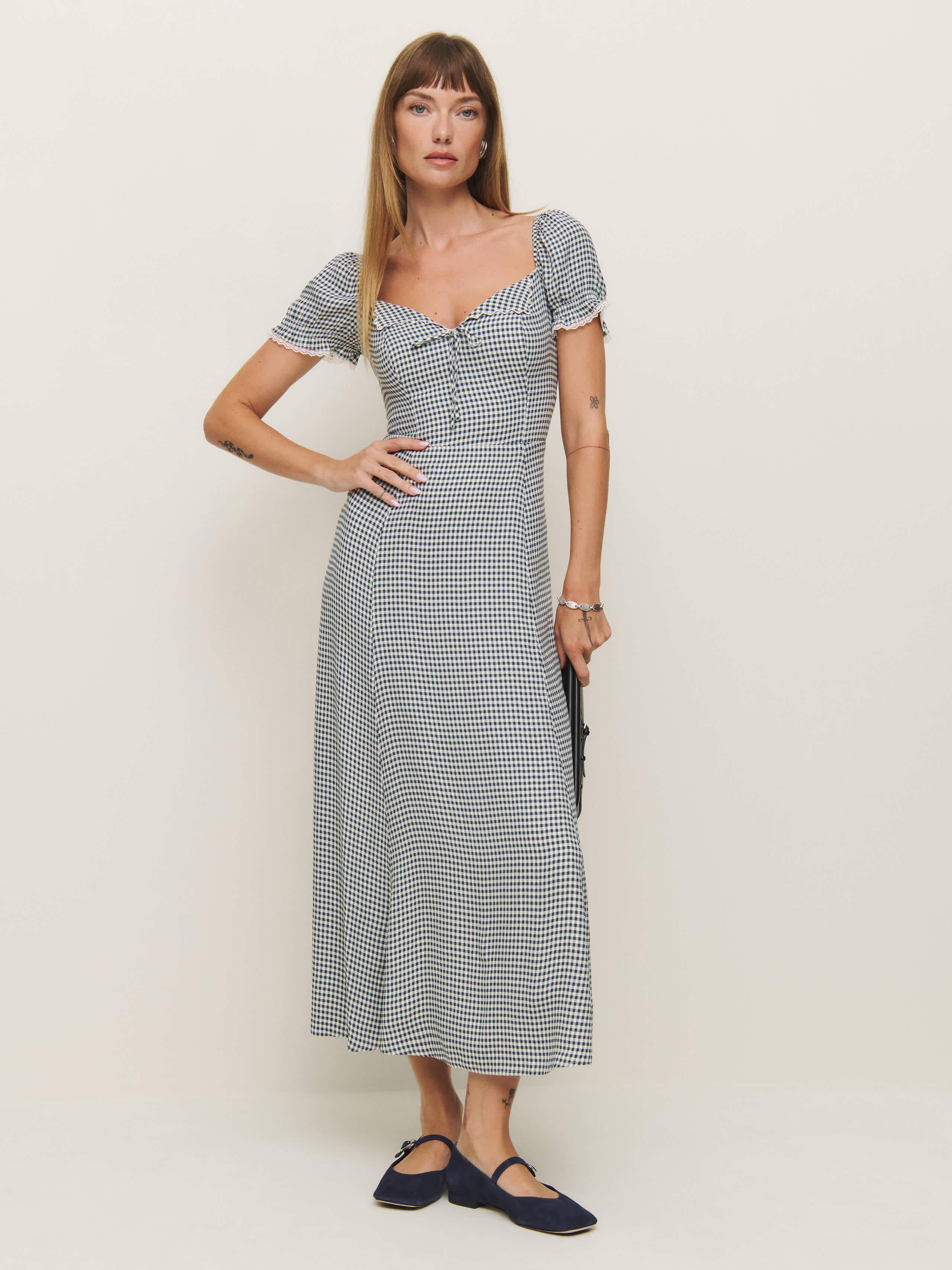 knee length dresses for ladies Shyla Midi Dress - Lilac main image 0