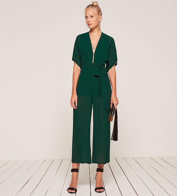 reformation swiss jumpsuit
