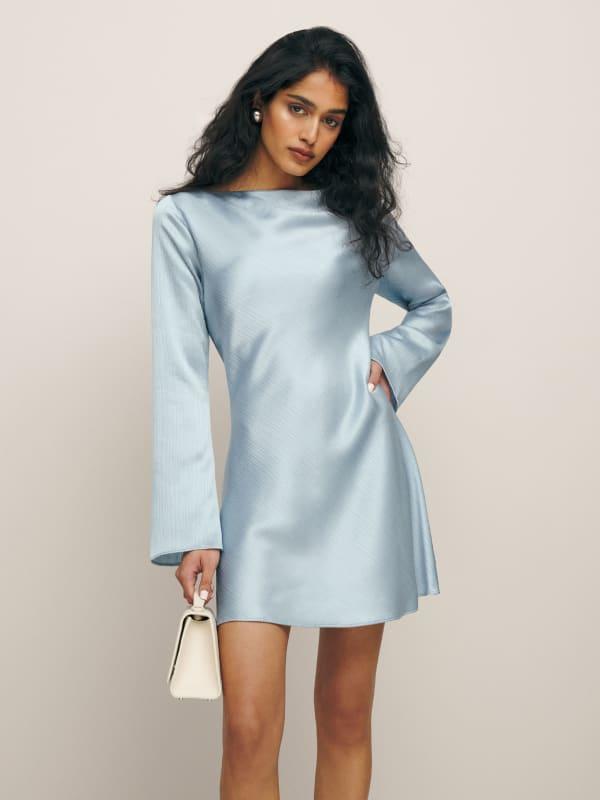 Reformation パイクサテンドレス Reformation Pike Satin Dress | Pickle