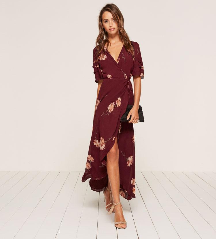 reformation lottie dress