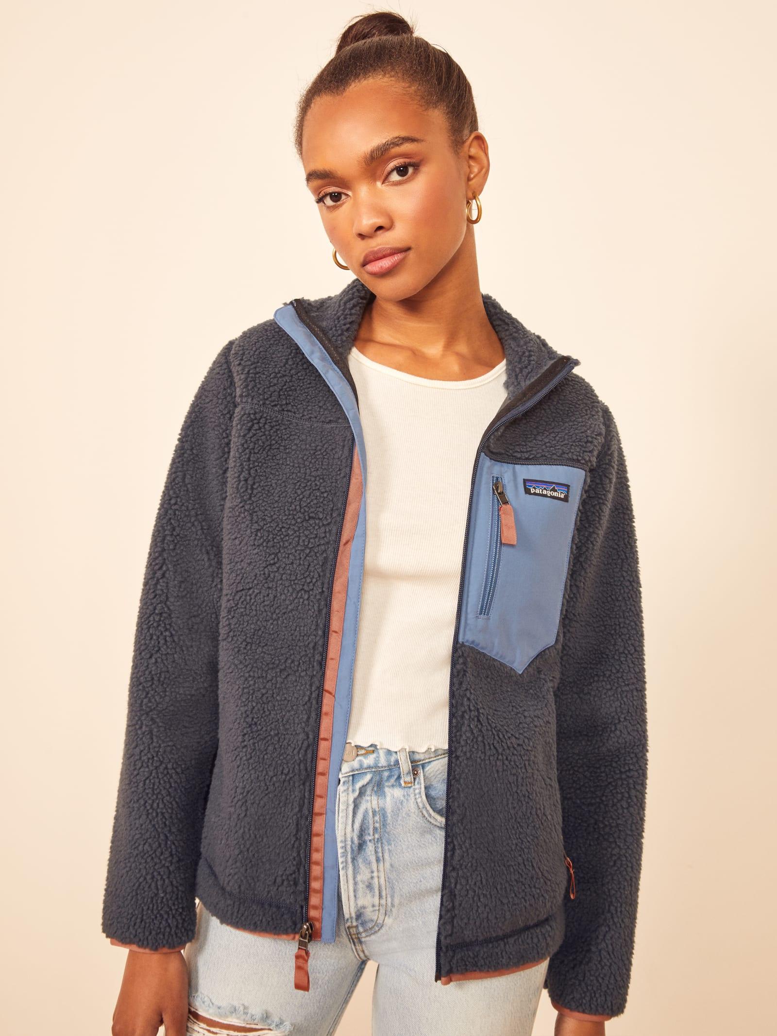 Reformation Patagonia Classic Retro X-jacket in Blue | Lyst
