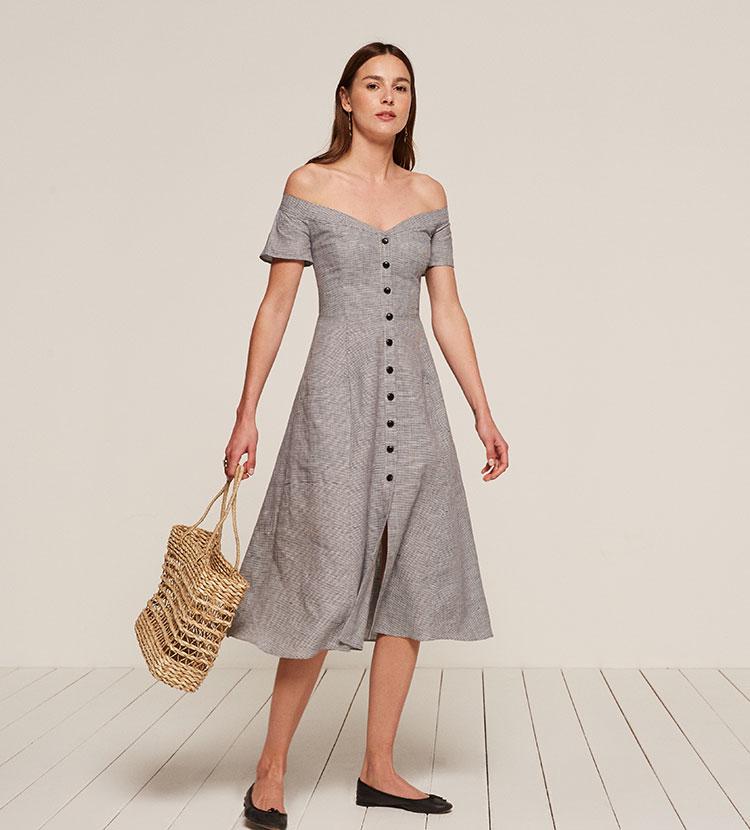 reformation mariposa dress