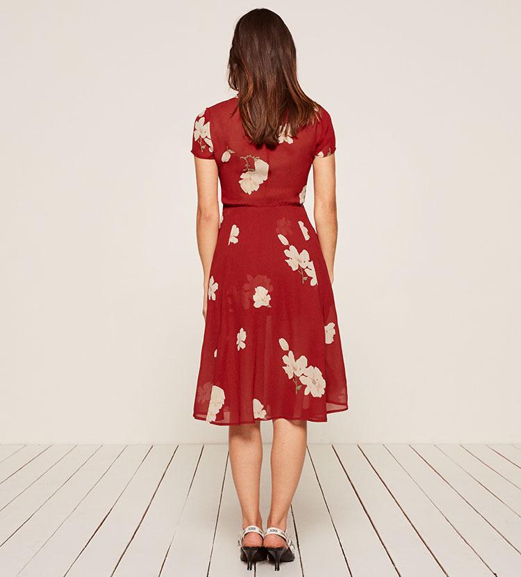 reformation leigh dress